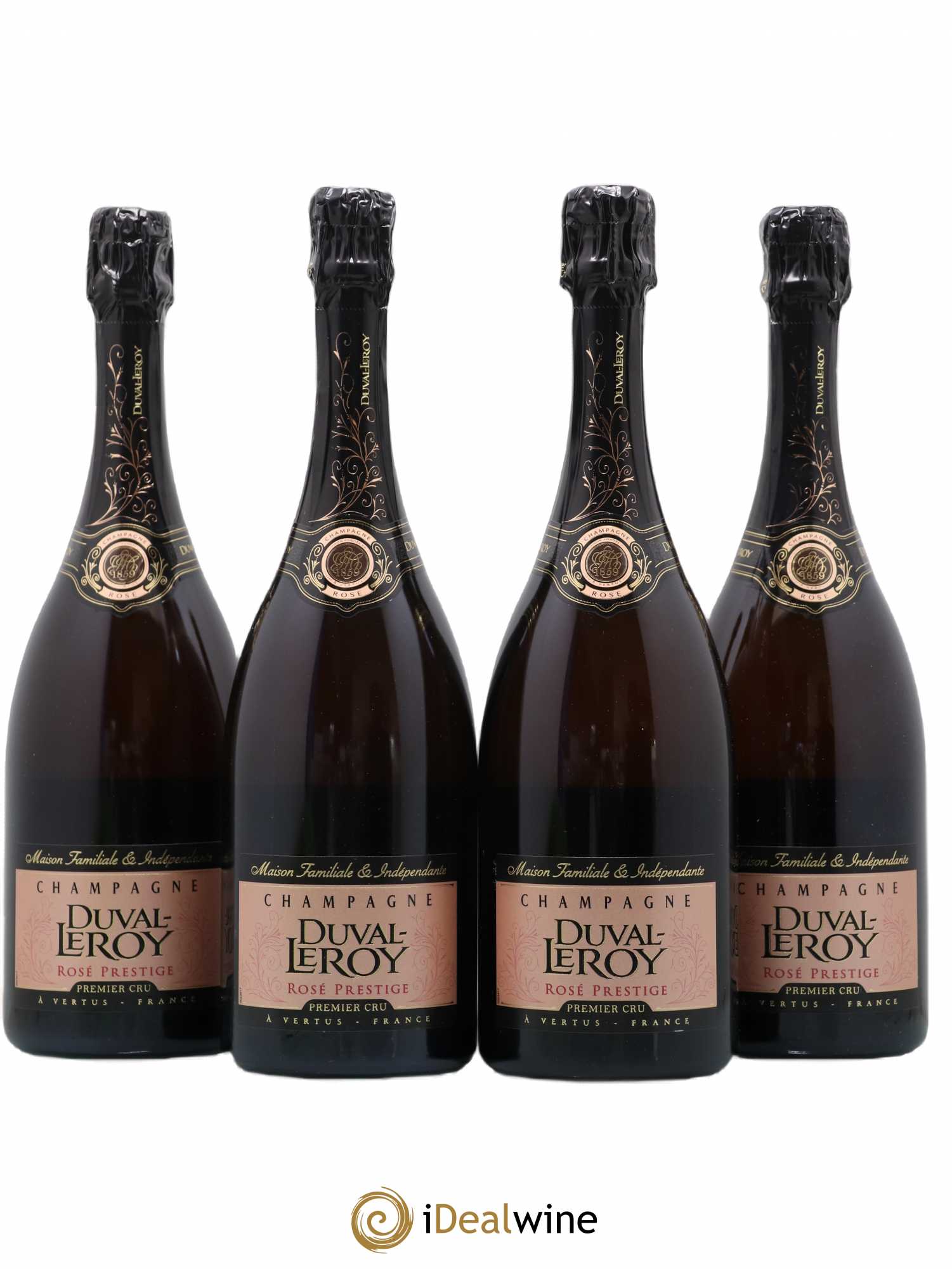 Champagne - Prestige Champagne Duval-Leroy - Posten von 4 Flaschen - 0