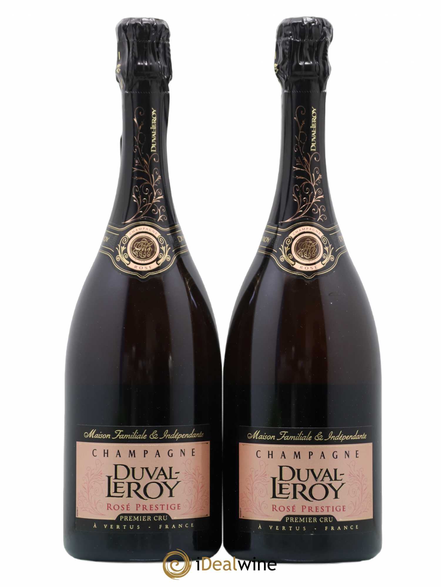 Champagne - Prestige Champagne Duval-Leroy - Posten von 2 Flaschen - 0