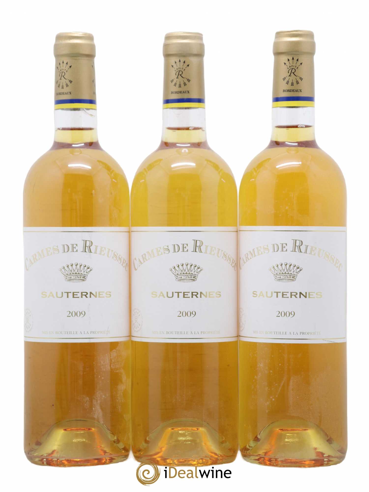 Carmes de Rieussec 2009 - Posten von 3 Flaschen - 0