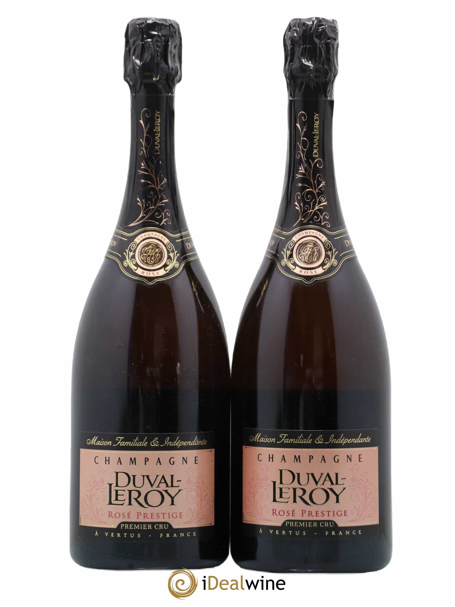 Champagne - Premier Cru Prestige Champagne Duval-Leroy - Posten von 2 Flaschen - 0