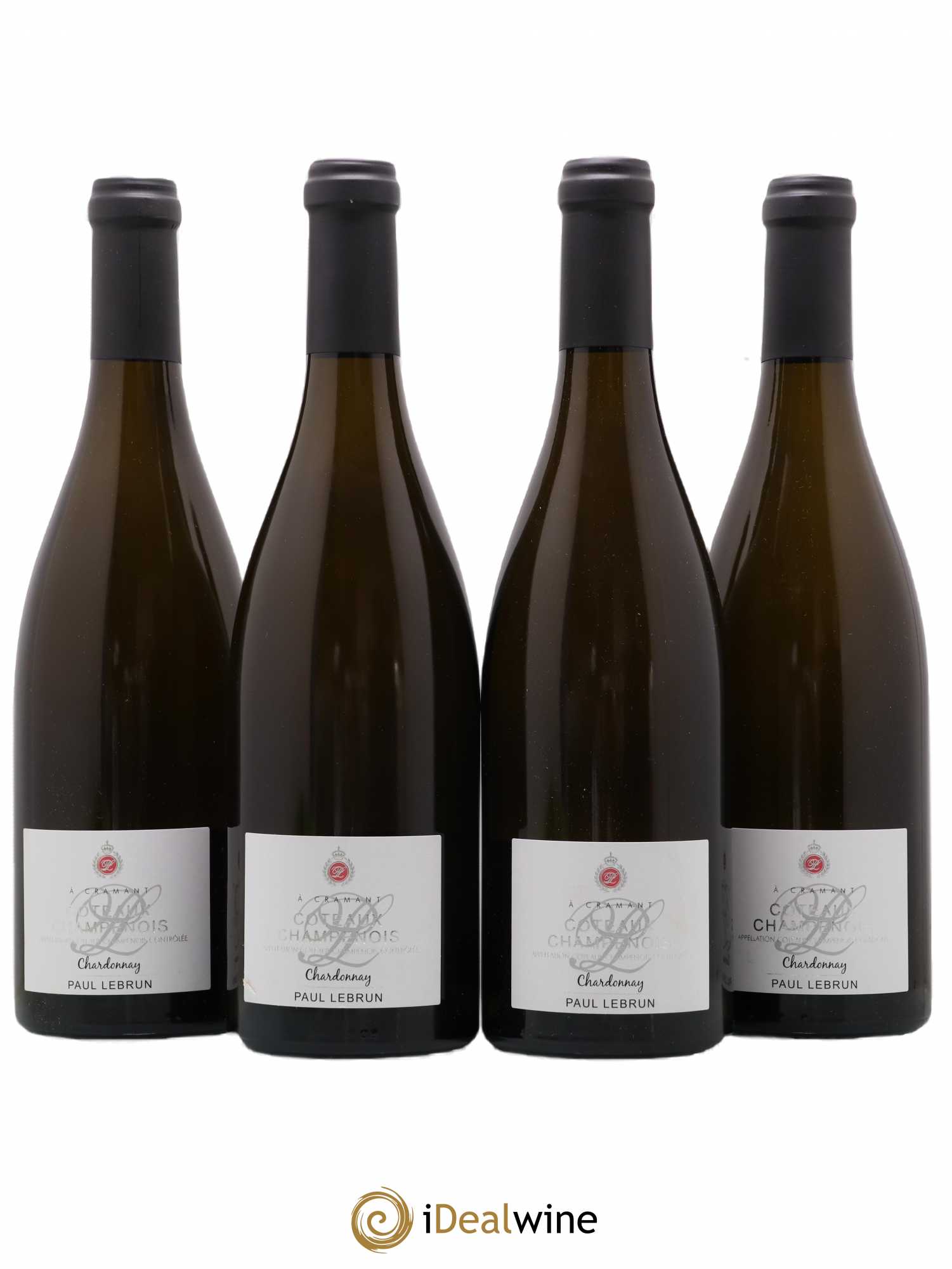 Coteaux Champenois Chardonnay Paul Lebrun - Lotto di 4 bottiglie - 0