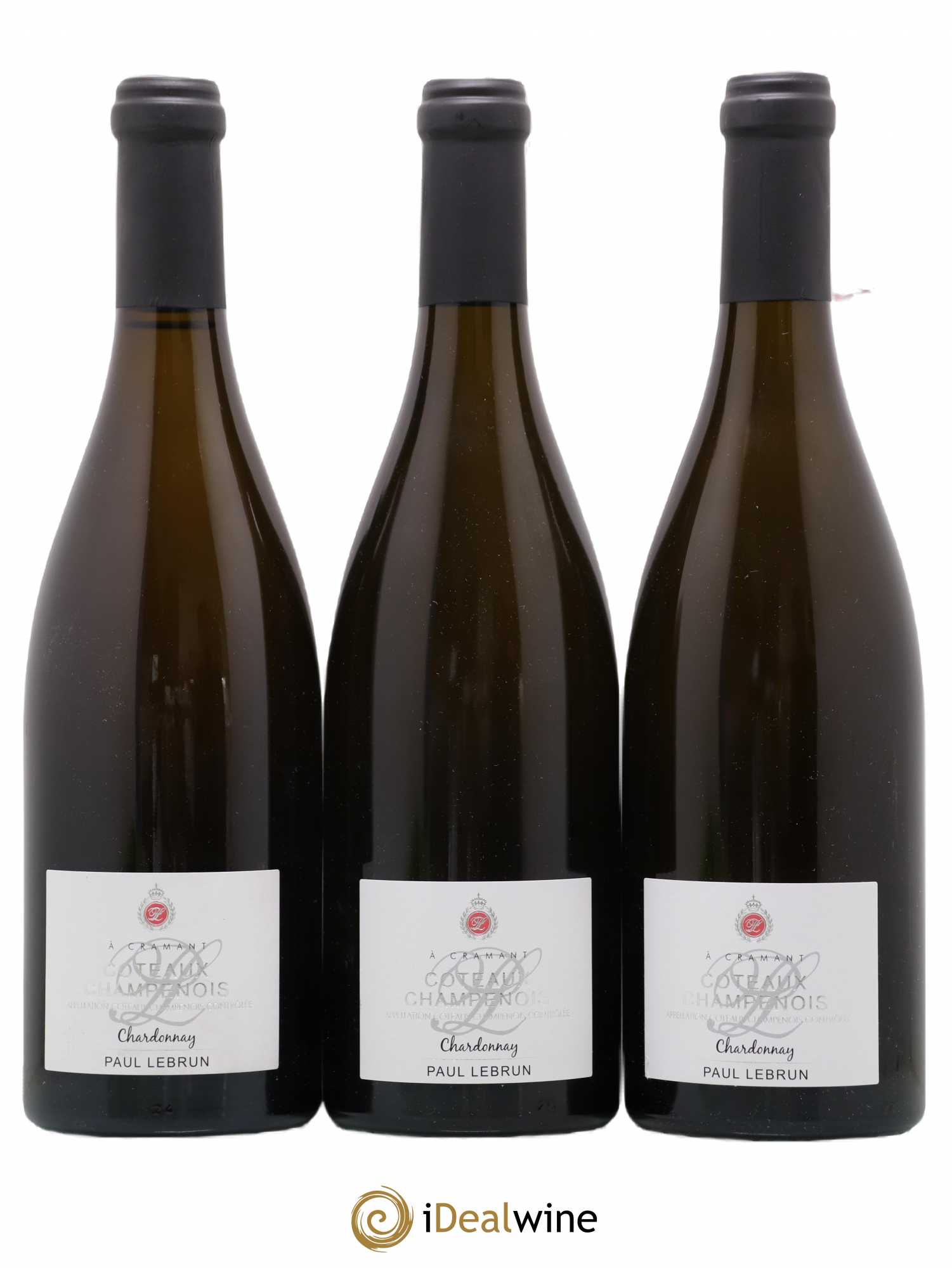 Coteaux Champenois Chardonnay Paul Lebrun - Posten von 3 Flaschen - 0
