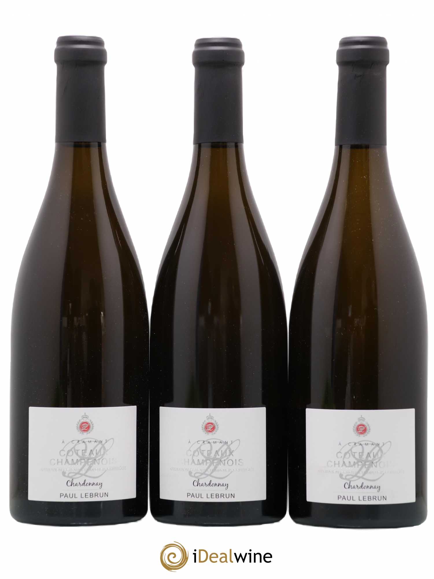 Coteaux Champenois Chardonnay Paul Lebrun - Posten von 3 Flaschen - 0