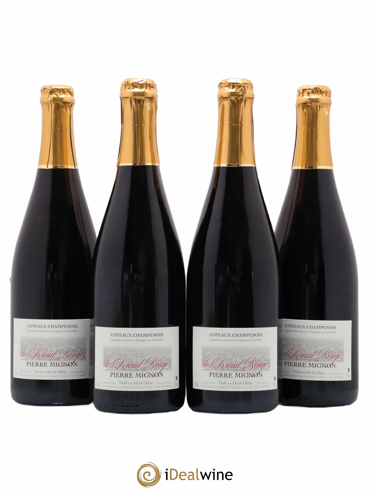 Coteaux Champenois Le Breuil Pierre Mignon - Lot de 4 bouteilles - 0