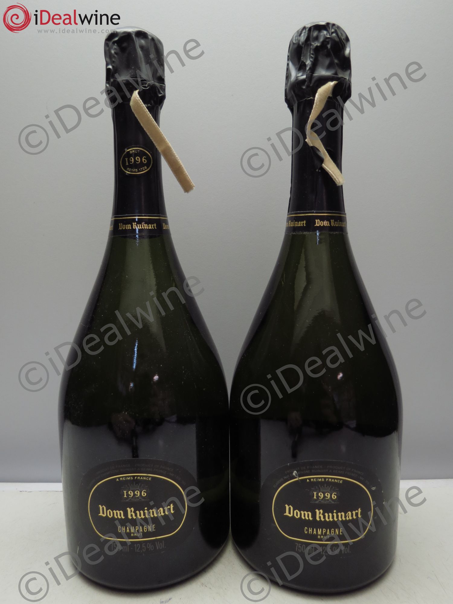 Dom Ruinart Brut Ruinart 1996 - Lot de 2 bouteilles - 0