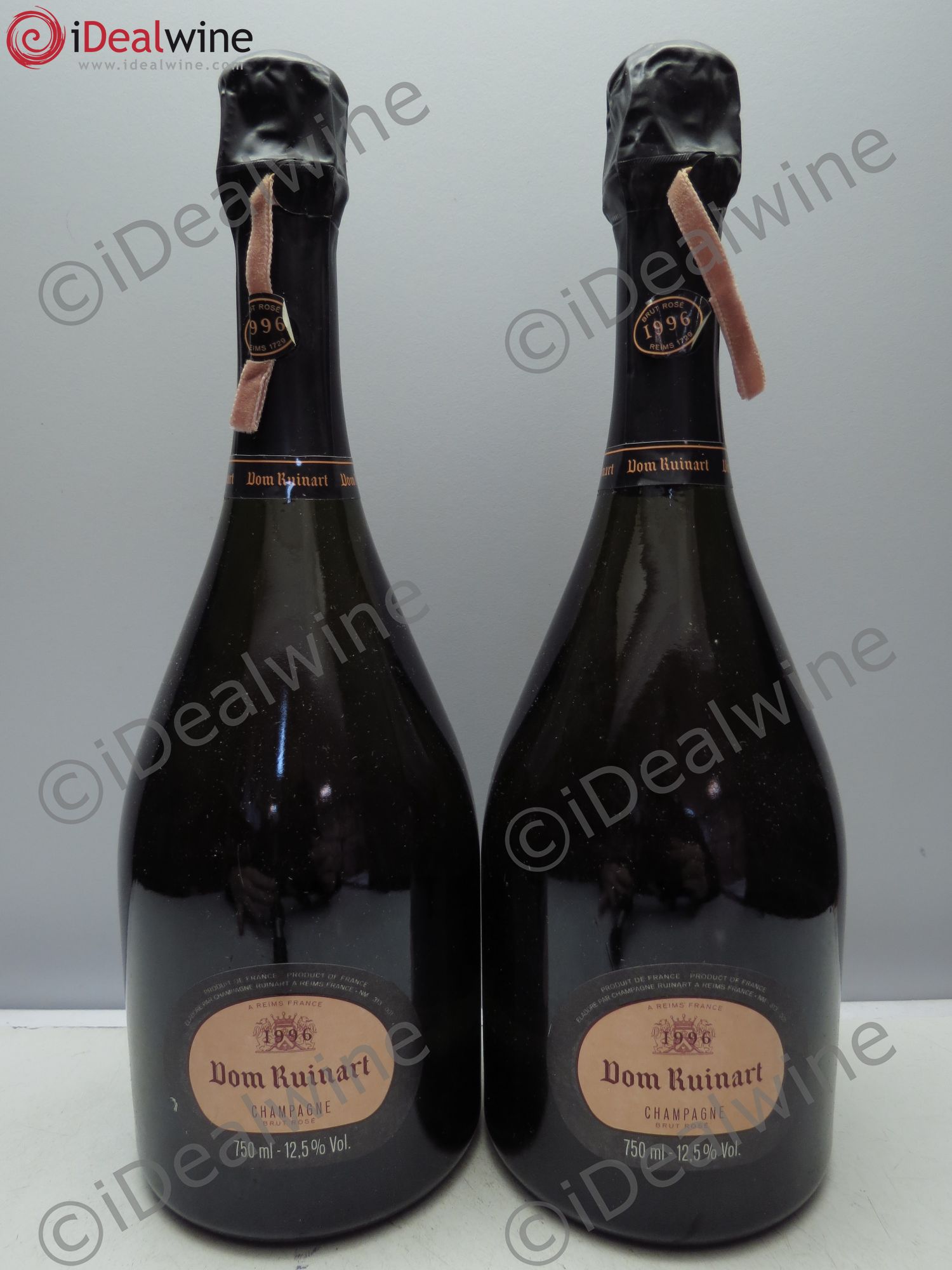 Dom Ruinart Brut Ruinart 1996 - Lot de 2 bouteilles - 0
