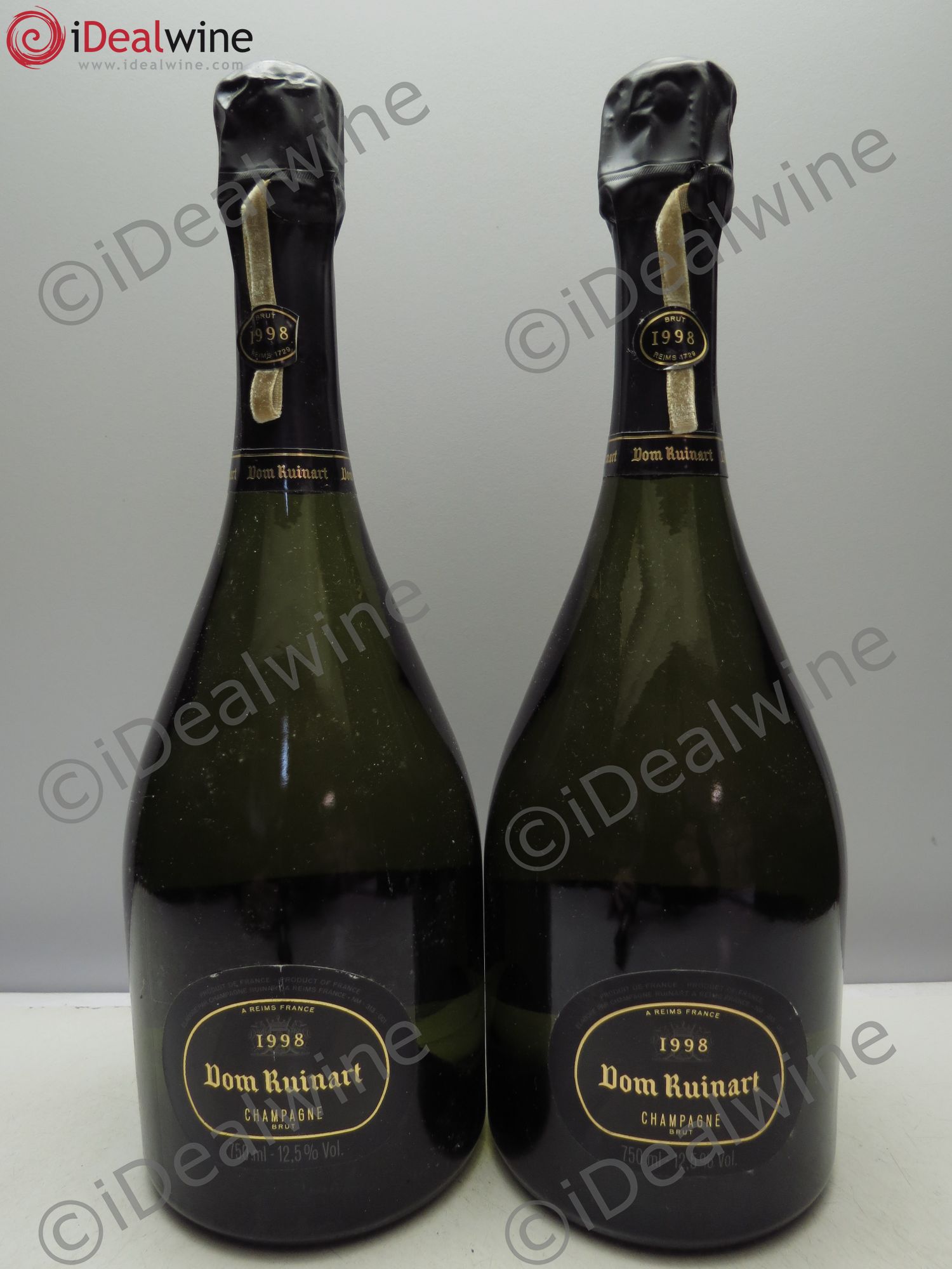 Dom Ruinart Brut Ruinart 1998 - Lot de 2 bouteilles - 0