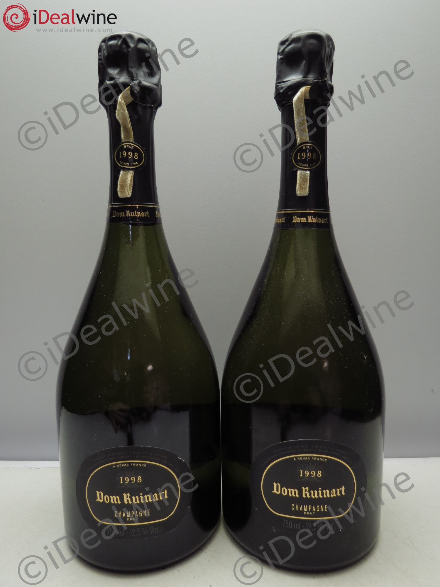 Dom Ruinart Brut Ruinart 1998 - Lot de 2 bouteilles - 0