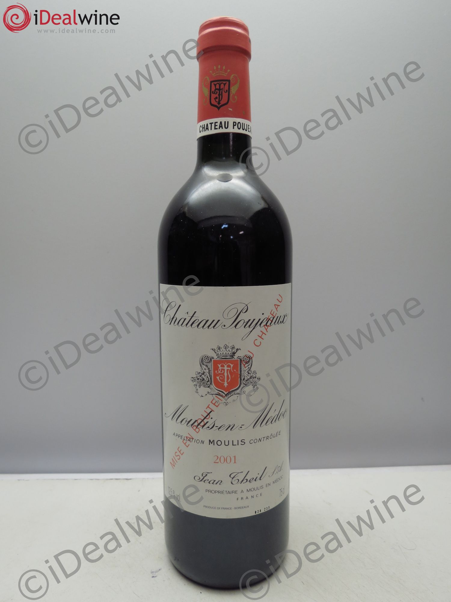 Château Poujeaux 2001 - Lot de 1 bouteille - 0