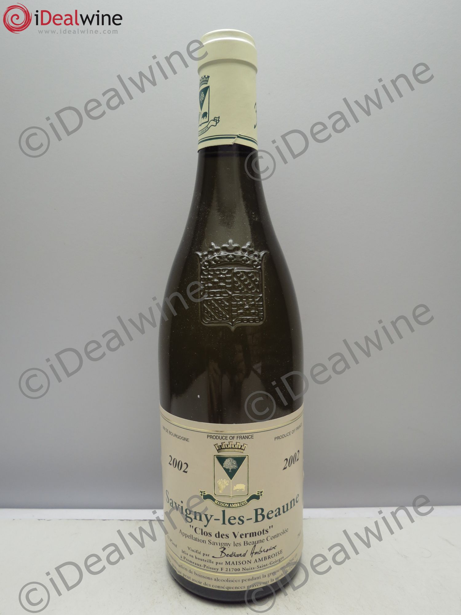 Savigny-lès-Beaune Clos des Vermots. Domaine Ambroise 2002 - Posten von 1 Flasche - 0