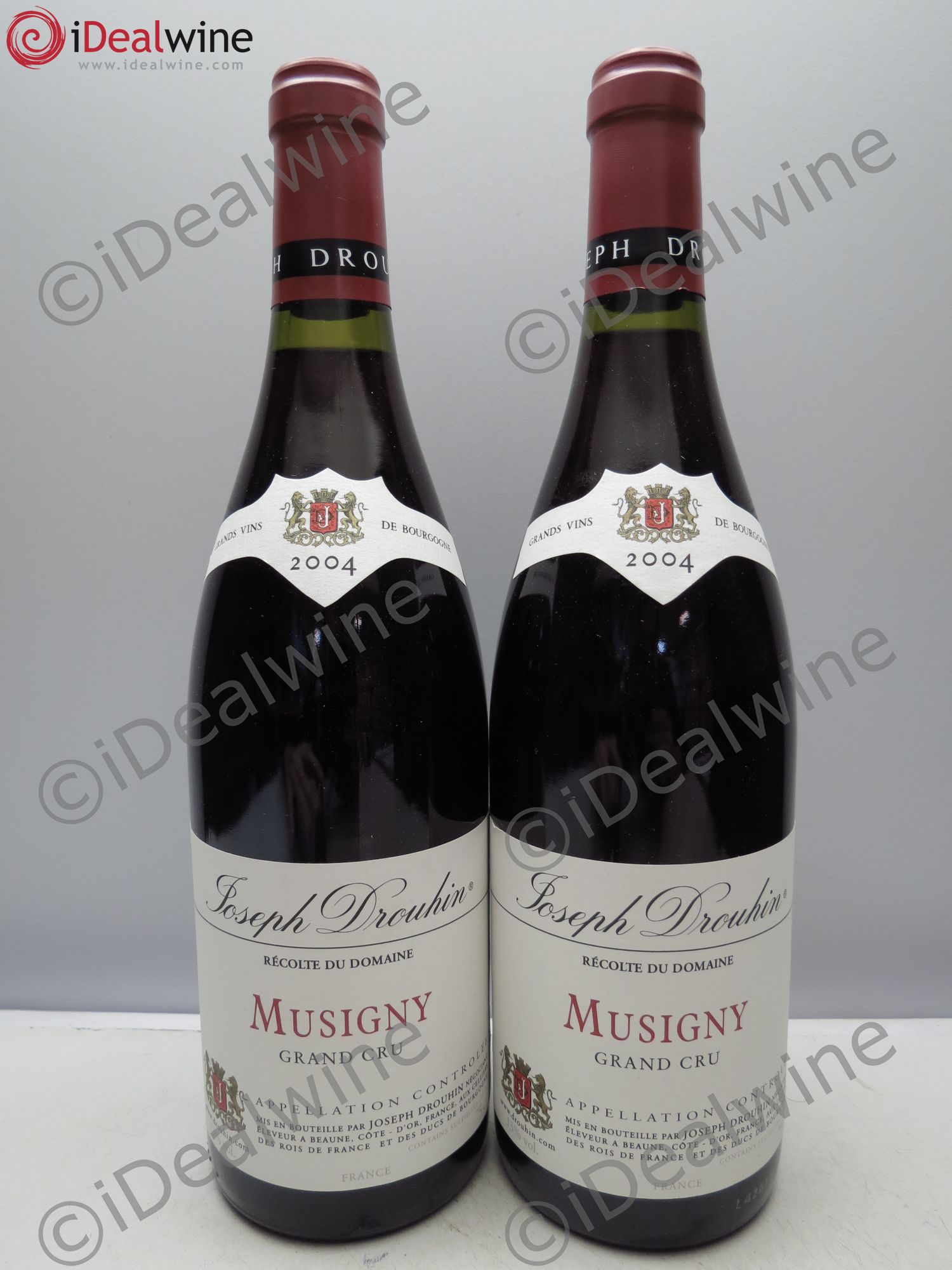 Musigny Grand Cru Joseph Drouhin 2004 - Lot de 2 bouteilles - 0