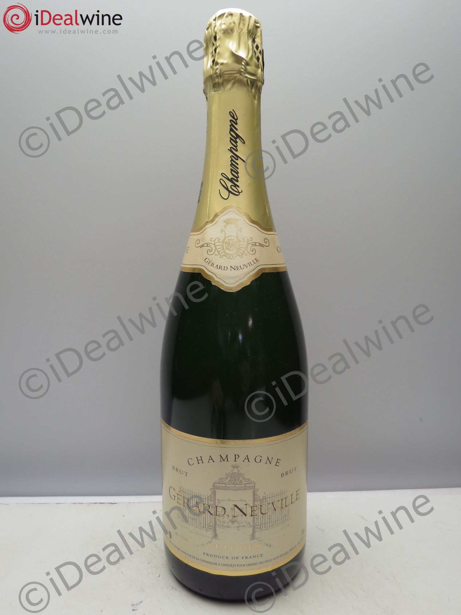Champagne Gérard Neuville Brut (sans prix de réserve / no reserve) - Posten von 1 Flasche - 0