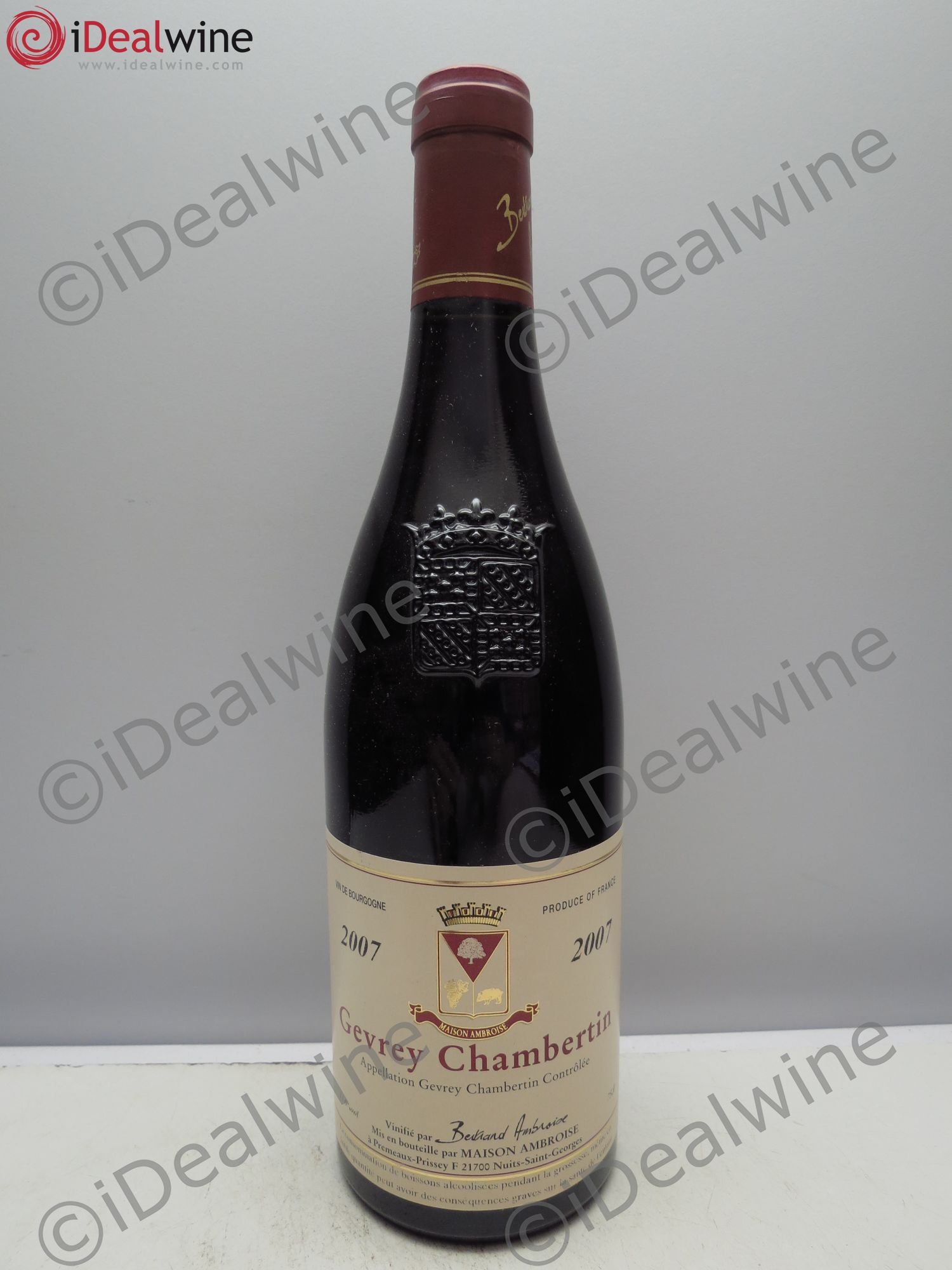 Gevrey-Chambertin Domaine Ambroise 2007 - Posten von 1 Flasche - 0