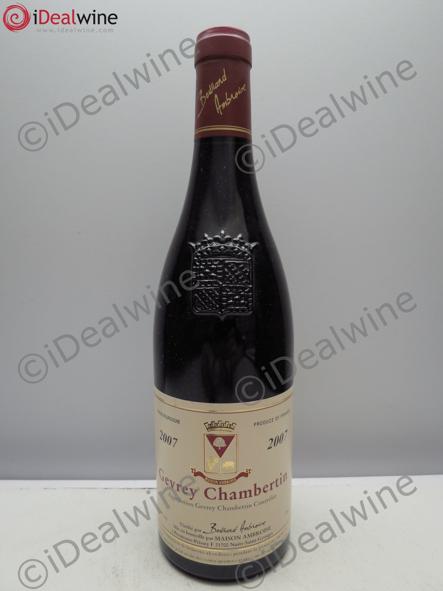 Gevrey-Chambertin Domaine Ambroise 2007 - Posten von 1 Flasche - 0