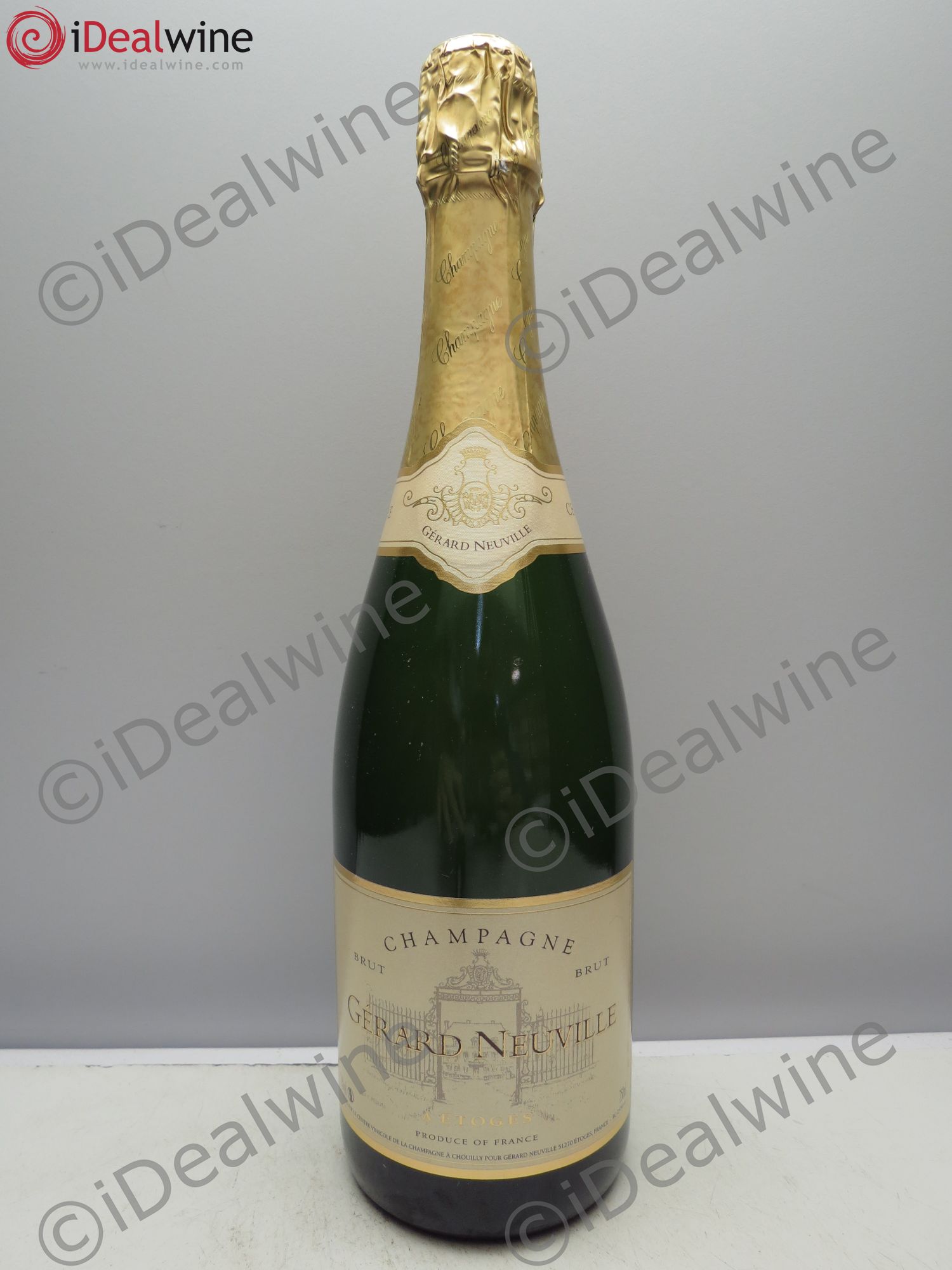 Champagne Gérard Neuville Brut - Posten von 1 Flasche - 0