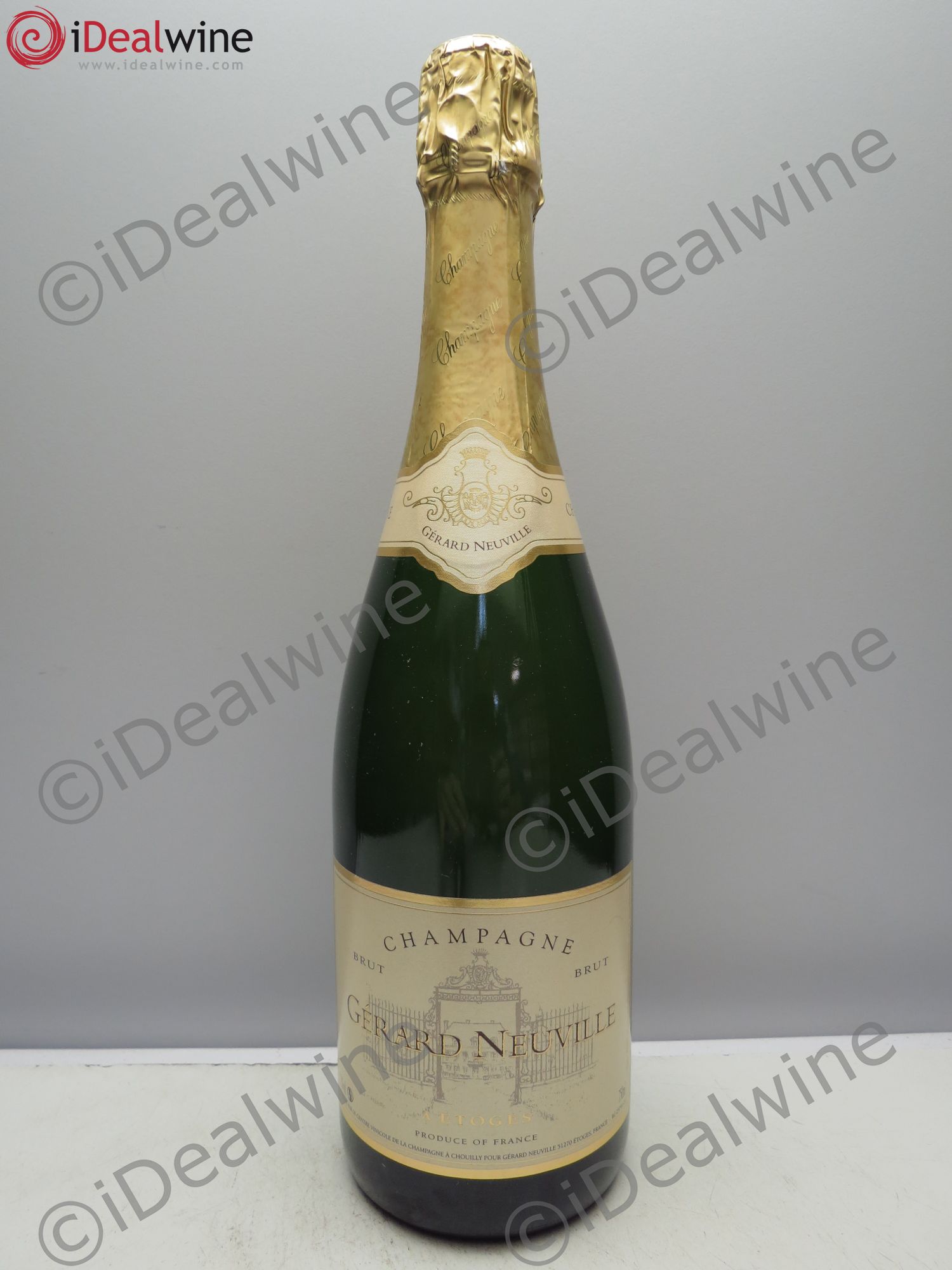 Champagne Gérard Neuville Brut (sans prix de réserve / no reserve) - Posten von 1 Flasche - 0