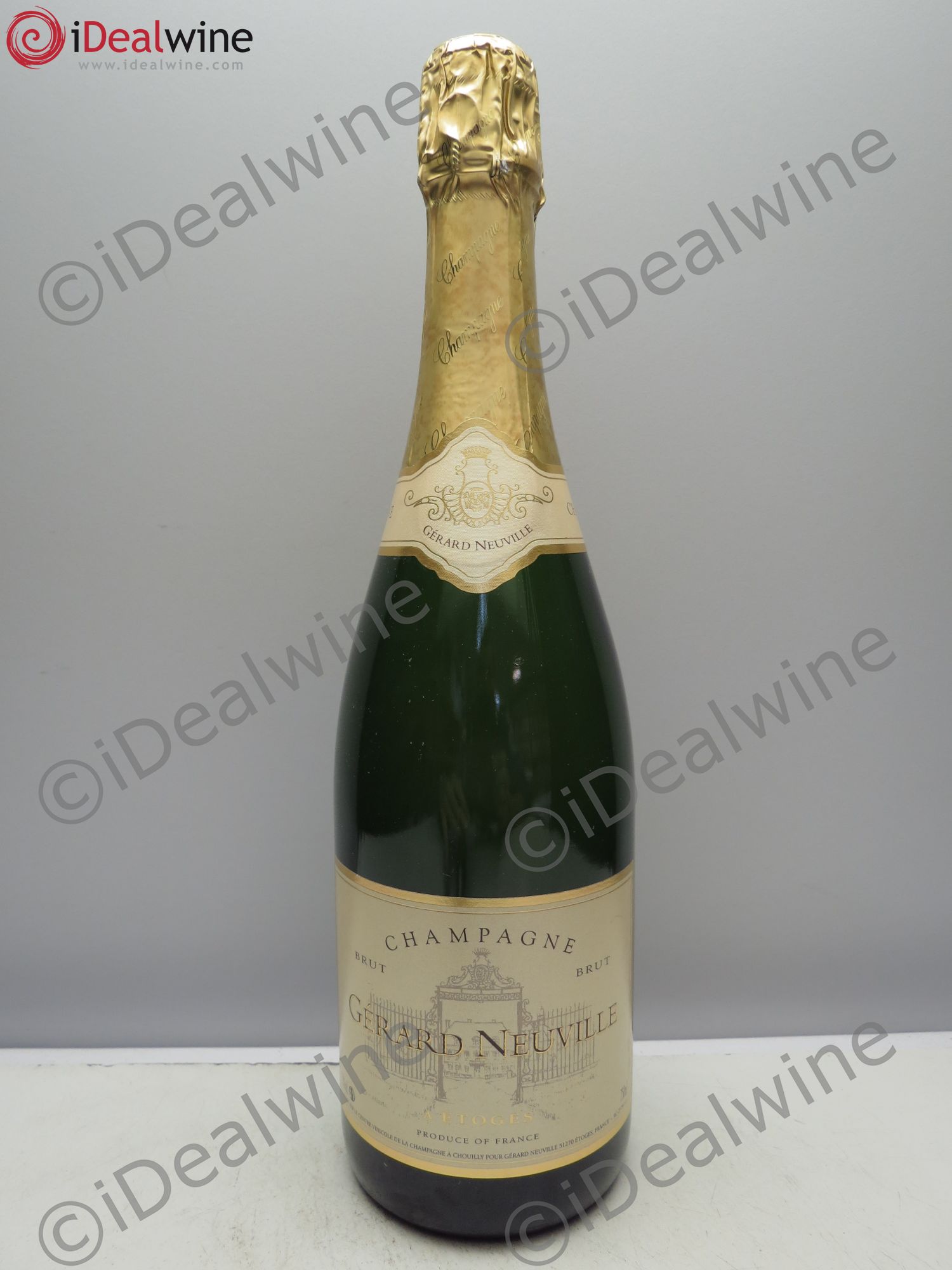 Champagne Gérard Neuville Brut - Posten von 1 Flasche - 0