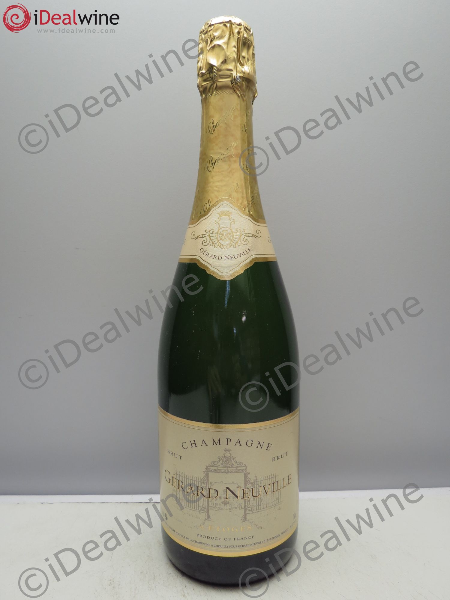 Champagne Gérard Neuville Brut - Posten von 1 Flasche - 0