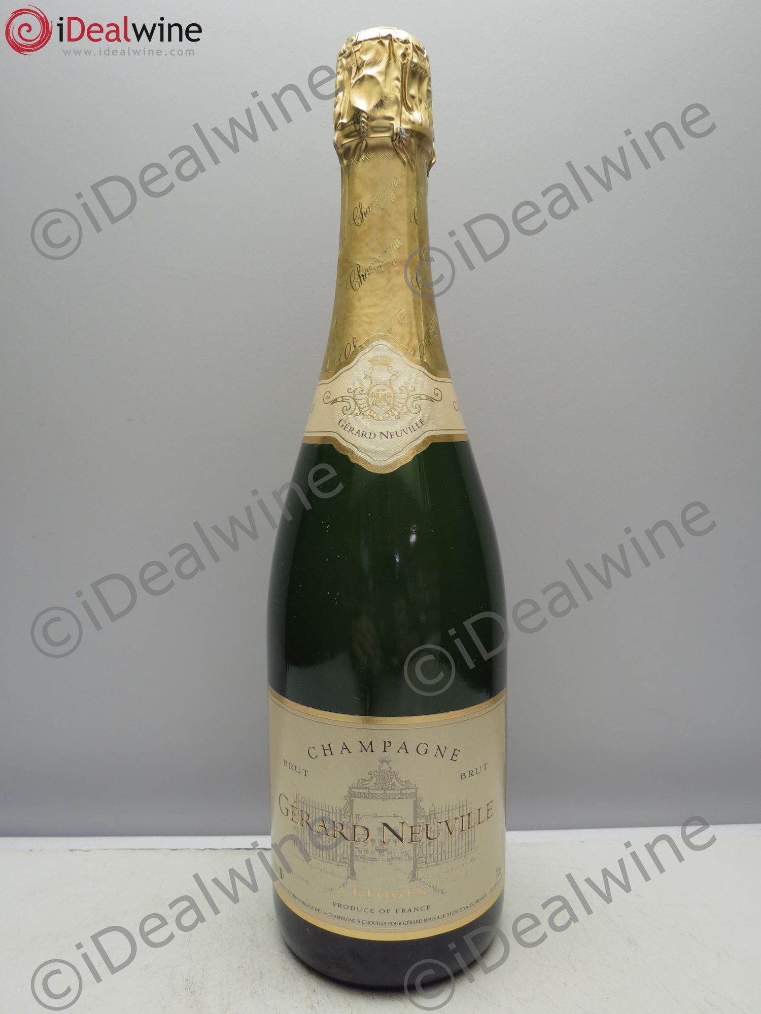 Champagne Gérard Neuville Brut - Posten von 1 Flasche - 0