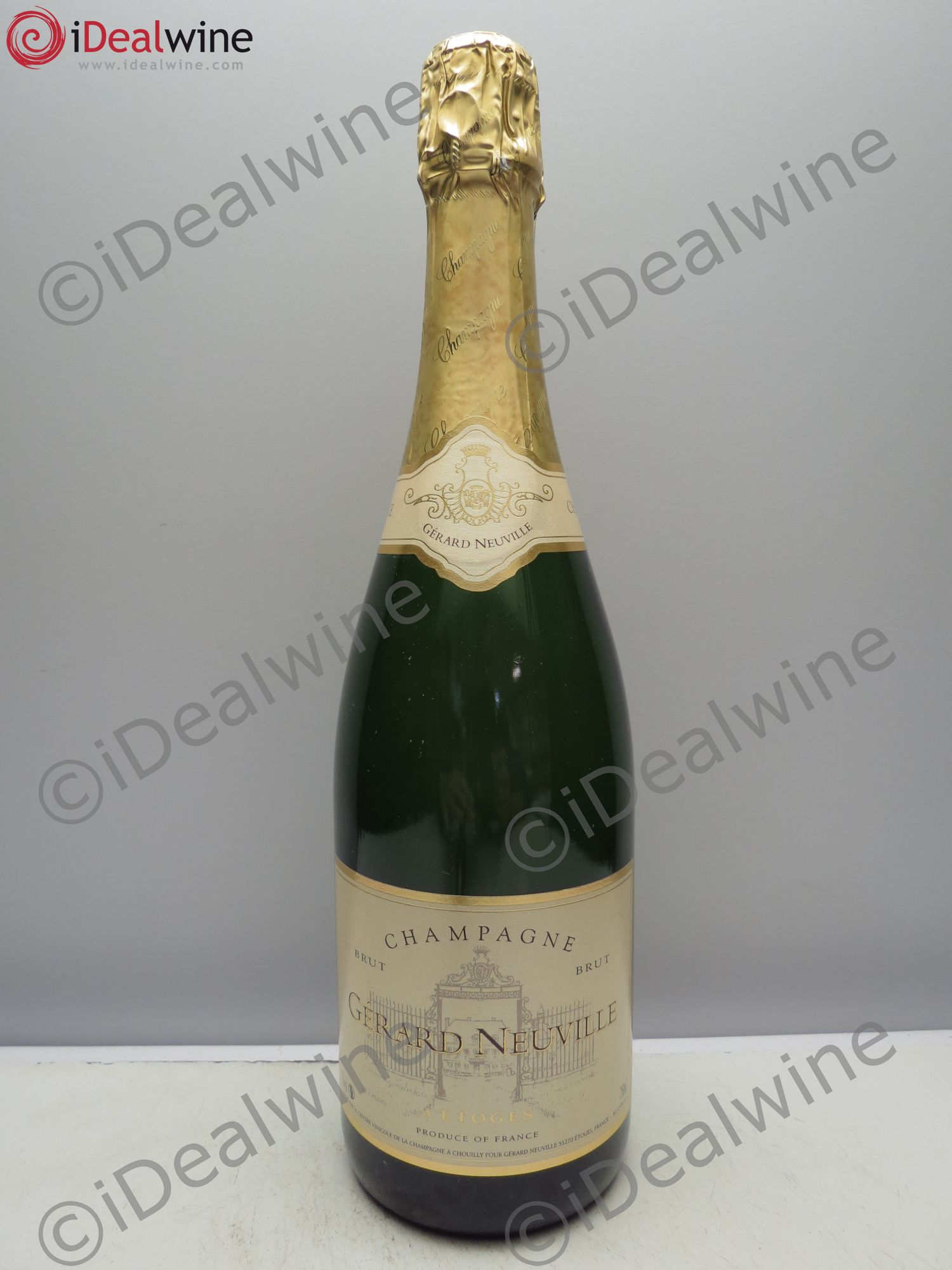 Champagne Gérard Neuville Brut (sans prix de réserve / no reserve) - Posten von 1 Flasche - 0