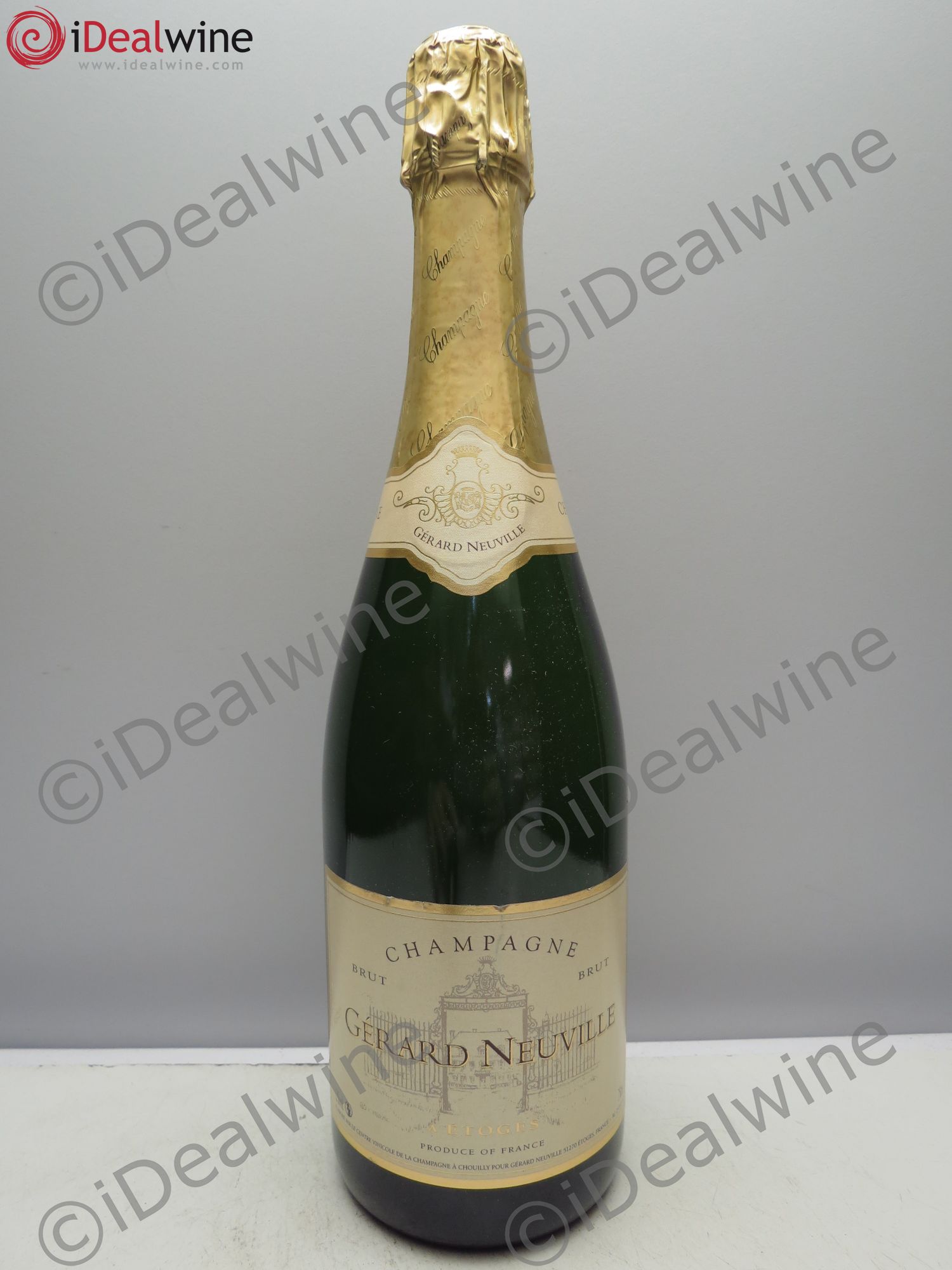Champagne Gérard Neuville Brut (sans prix de réserve / no reserve) - Posten von 1 Flasche - 0