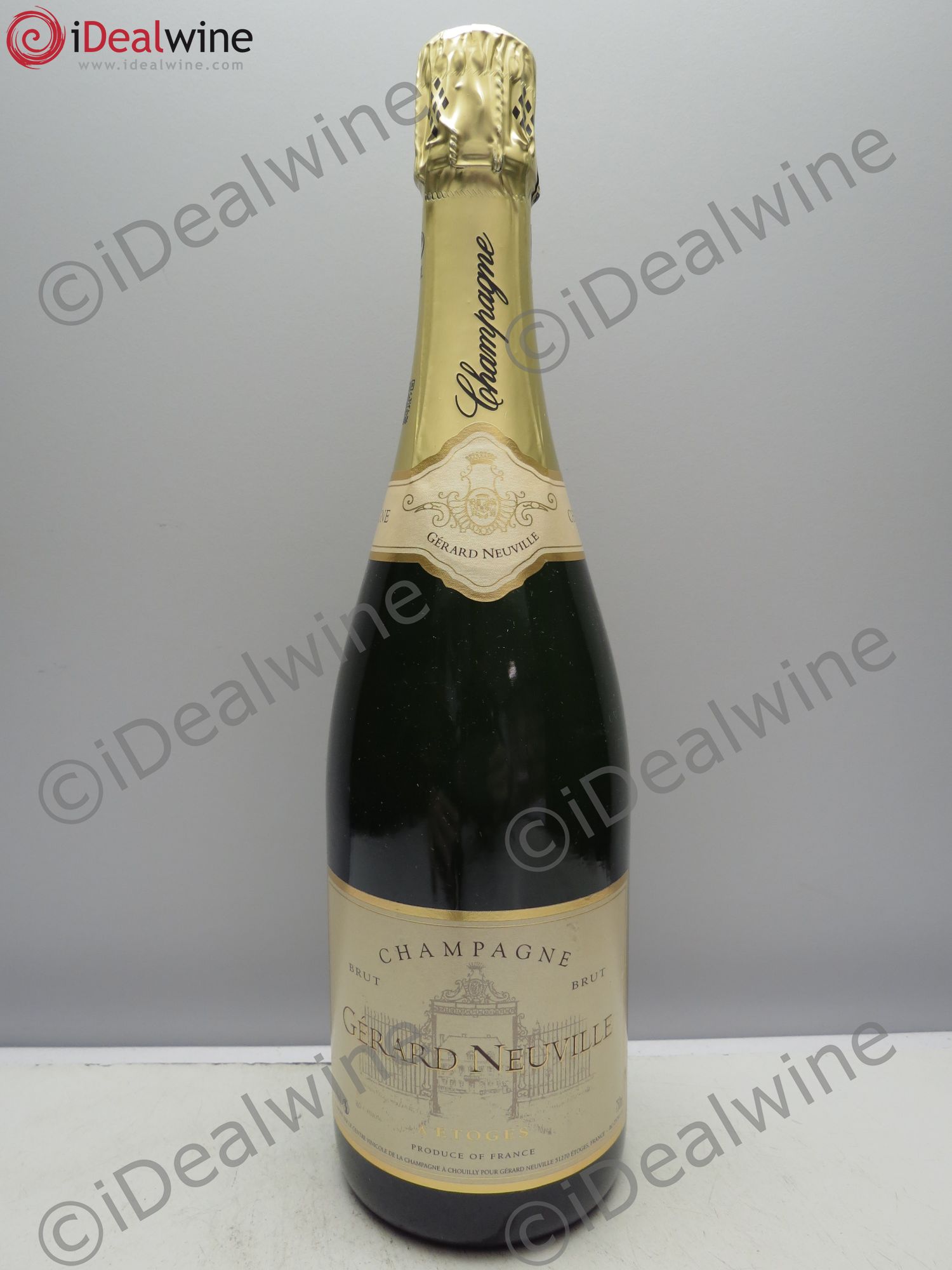 Champagne Gérard Neuville Brut - Posten von 1 Flasche - 0