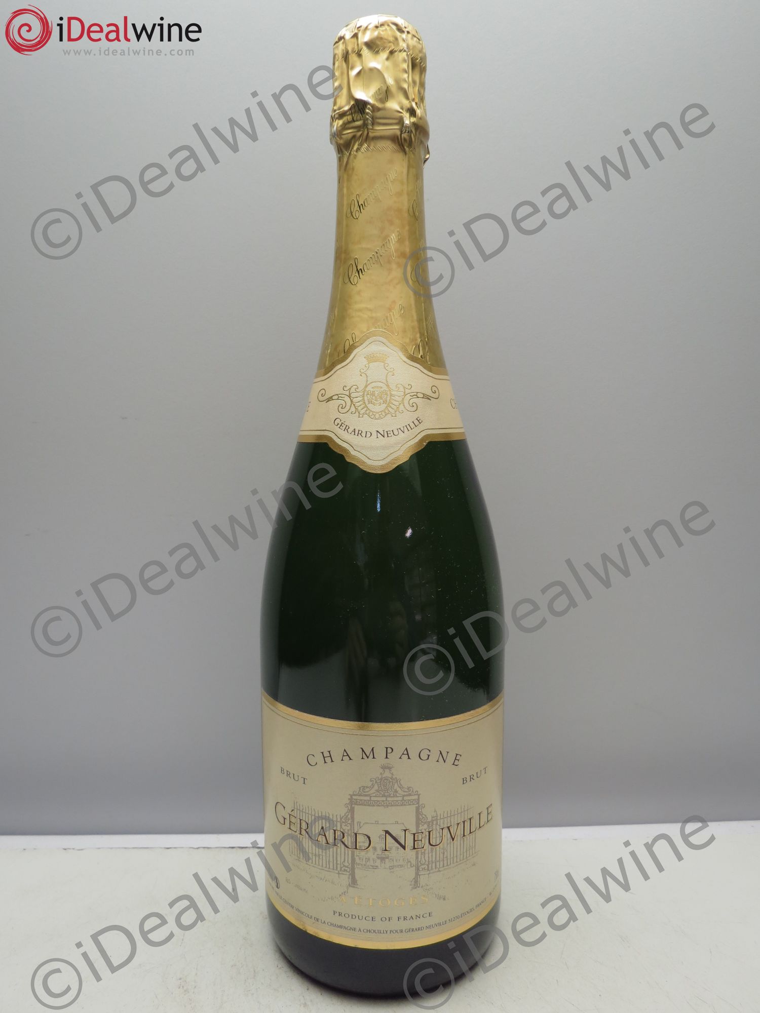 Champagne Gérard Neuville Brut (sans prix de réserve / no reserve) - Posten von 1 Flasche - 0