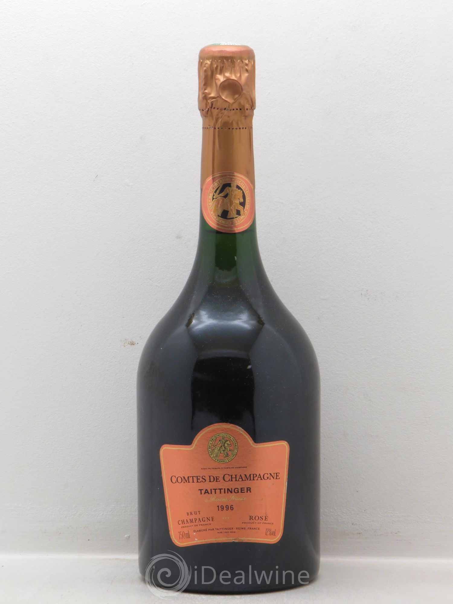 Comtes de Champagne Rosé Grand Cru Brut Taittinger 1996 - Lot de 1 bouteille - 0