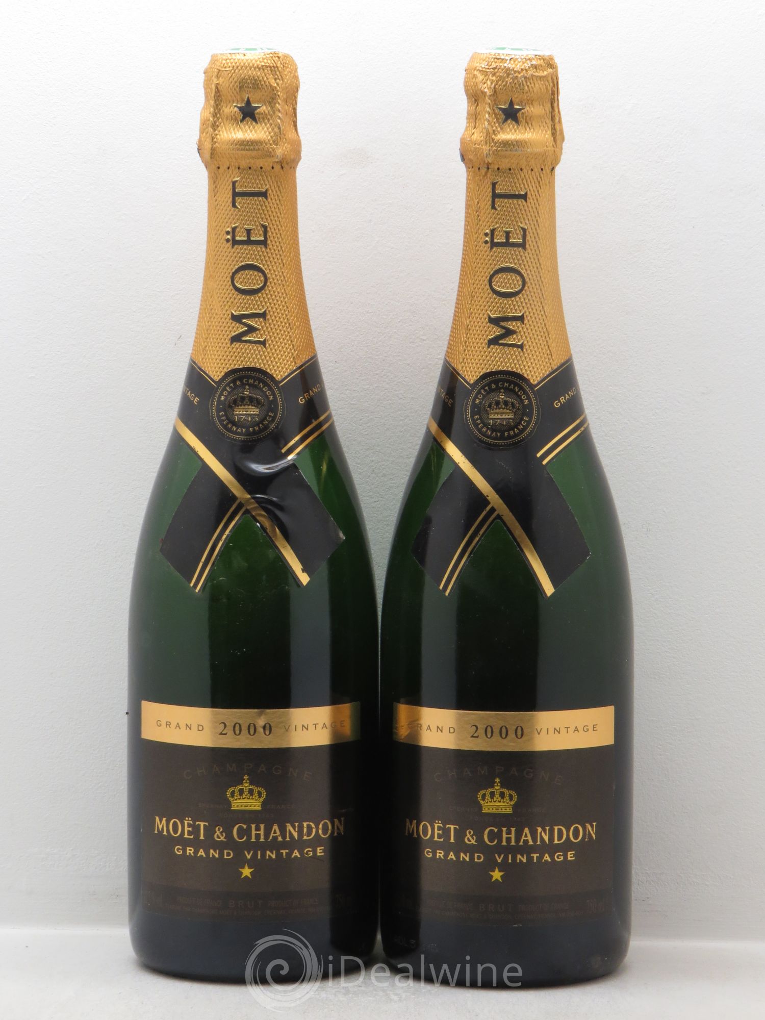 Grand Vintage Moët et Chandon 2000 - Lot de 2 bouteilles - 0