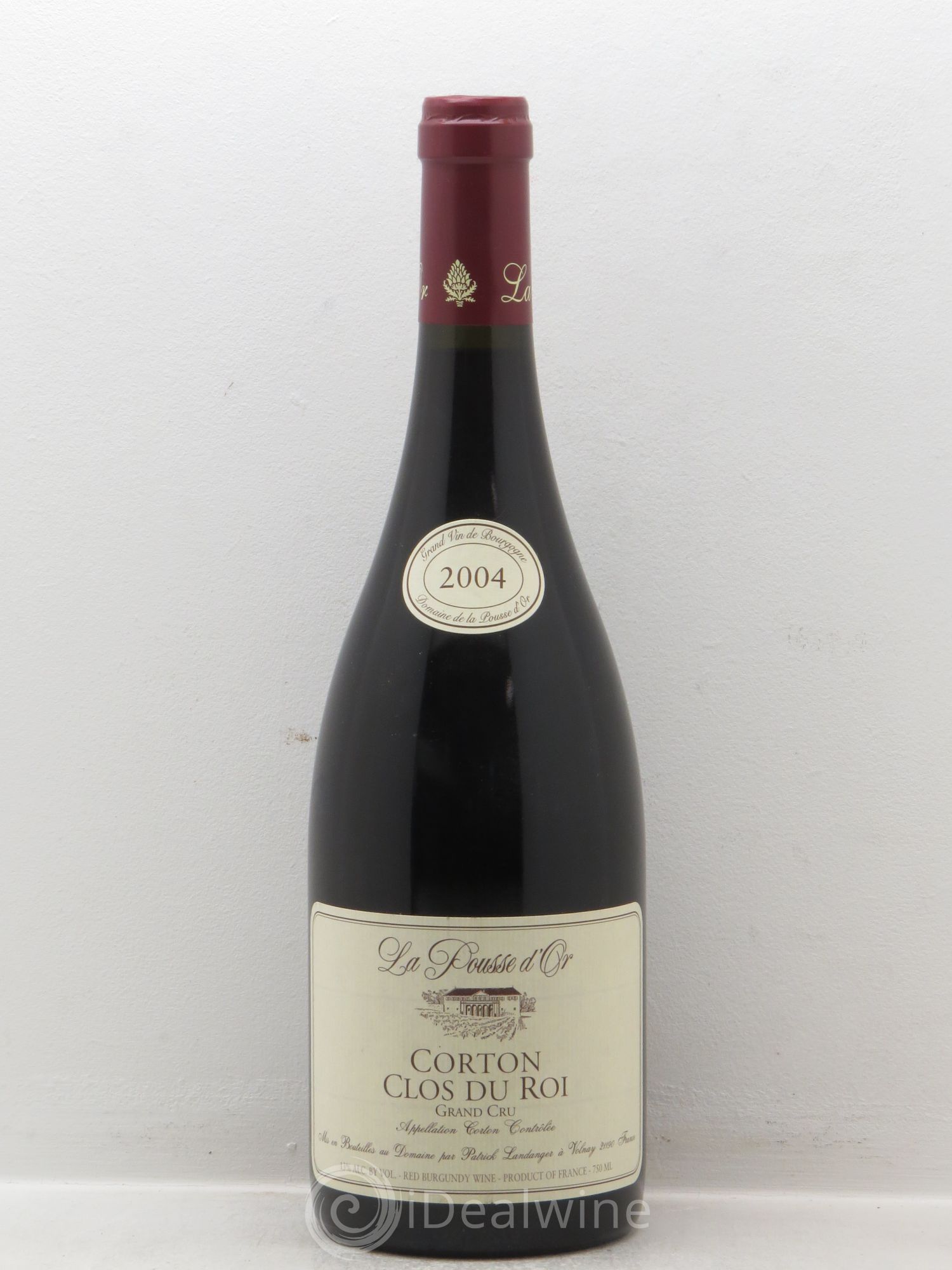 Corton Grand Cru Clos du Roi La Pousse d'Or (Domaine de) 2004 - Lot de 1 bouteille - 0