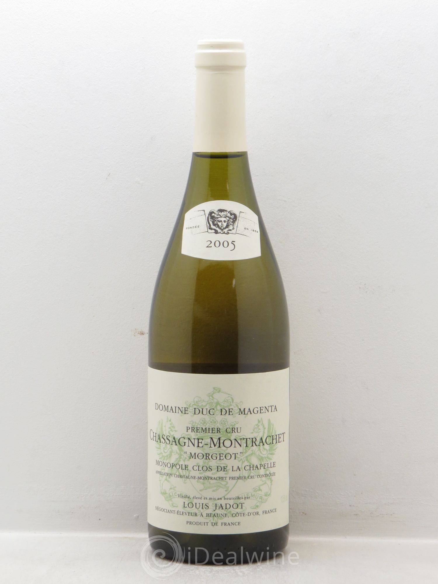 Chassagne-Montrachet 1er Cru Domaine Duc de Magenta "Clos de la Chappelle" 2005 - Posten von 1 Flasche - 0