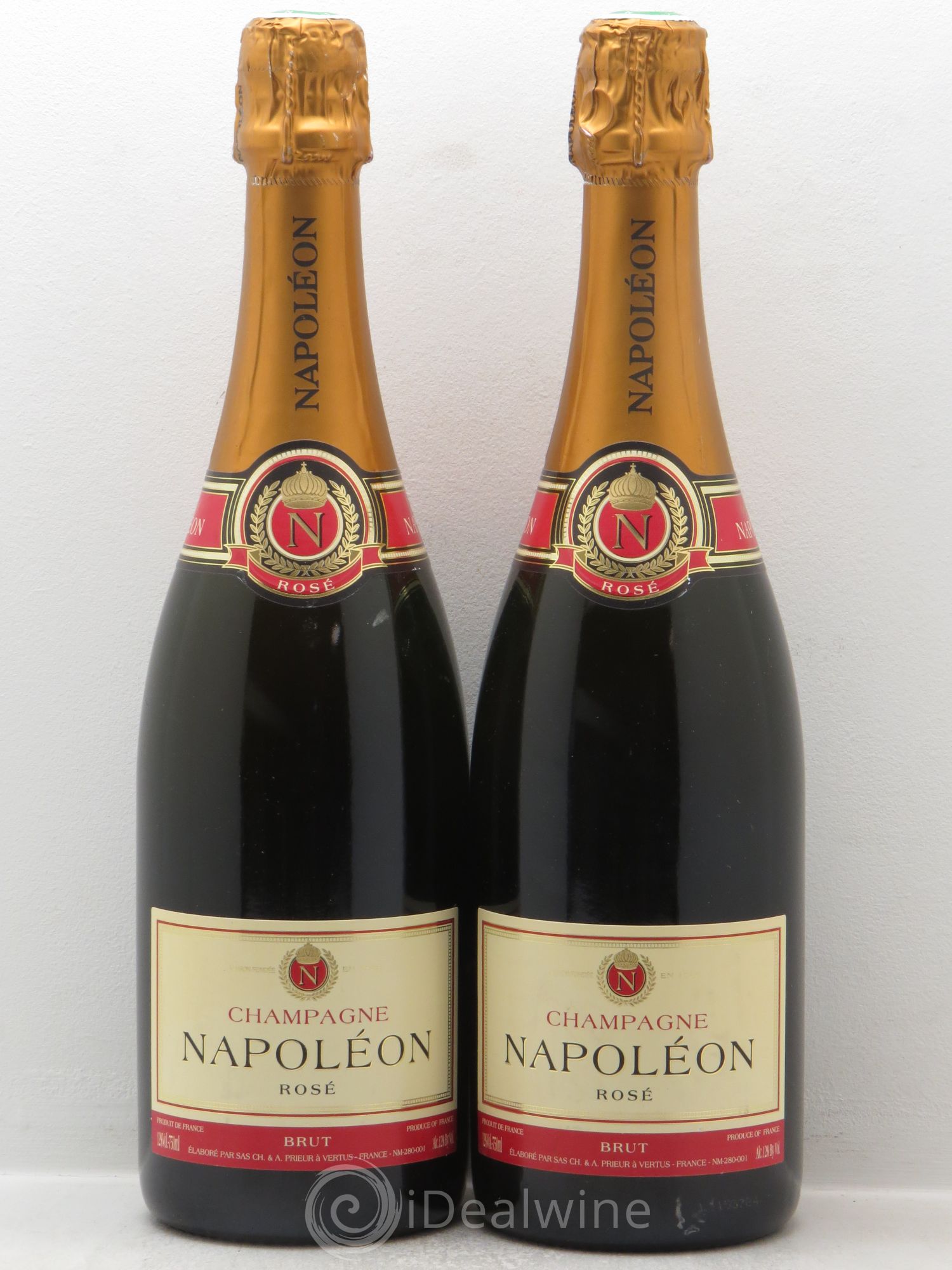 Champagne - Napoléon - Lot de 2 bouteilles - 0