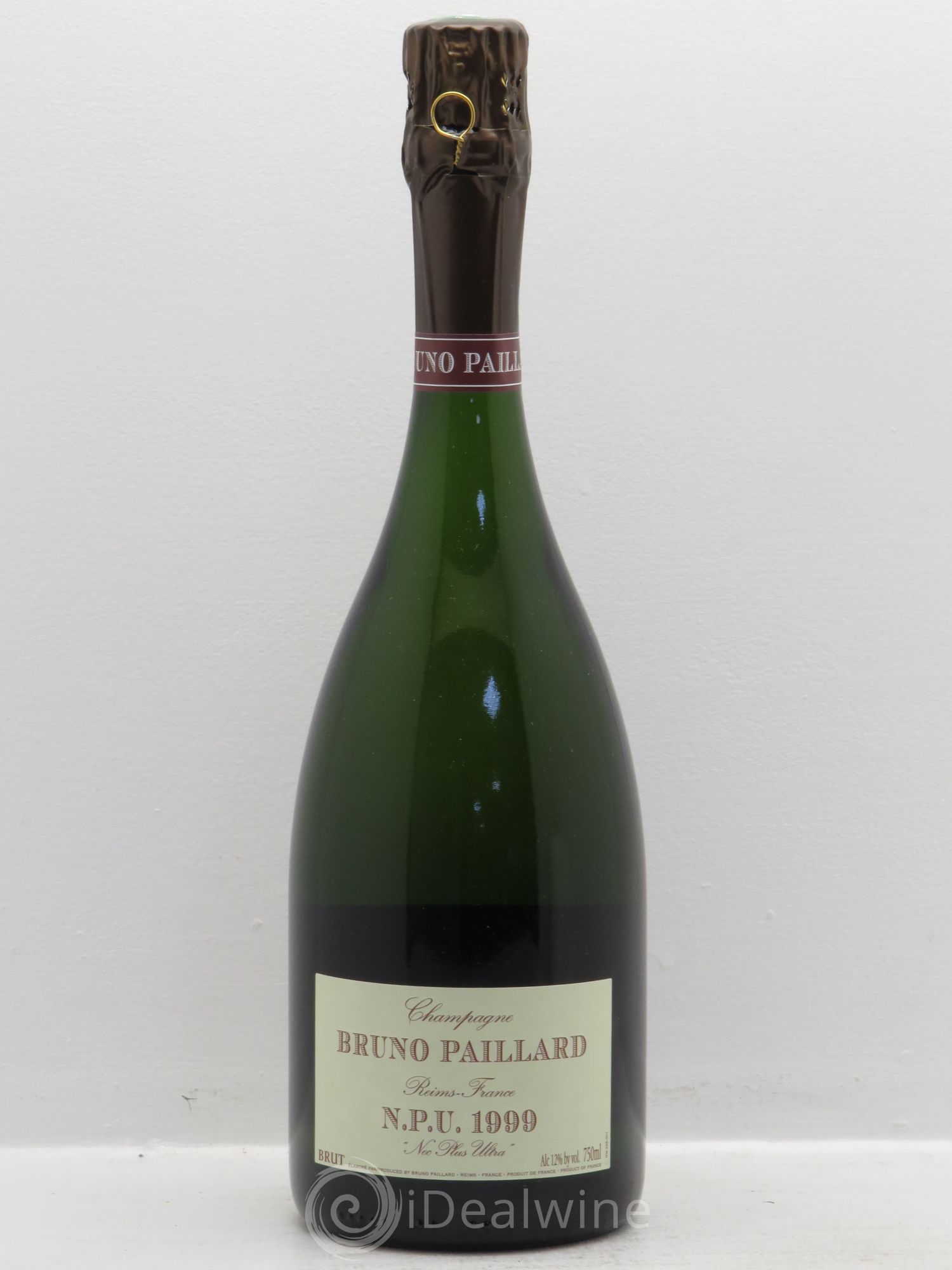 Brut Millésime Bruno Paillard NPU Reims 1999 - Lot de 1 bouteille - 0