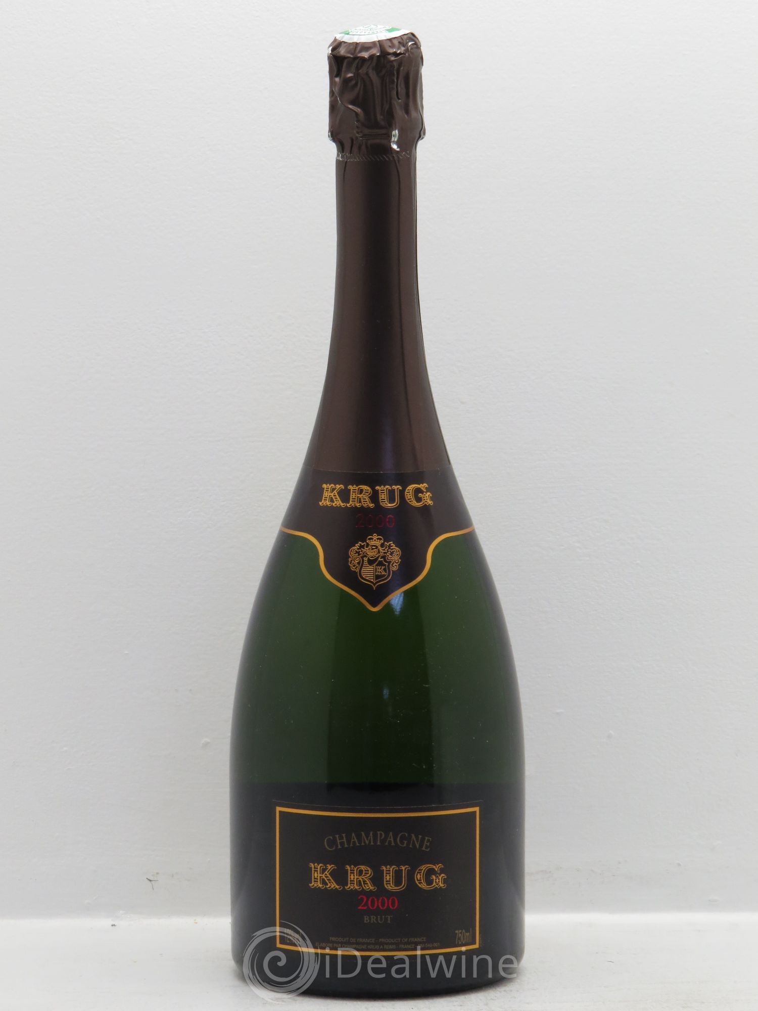 Champagne Krug - Reims 2000 - Lot de 1 bouteille - 0