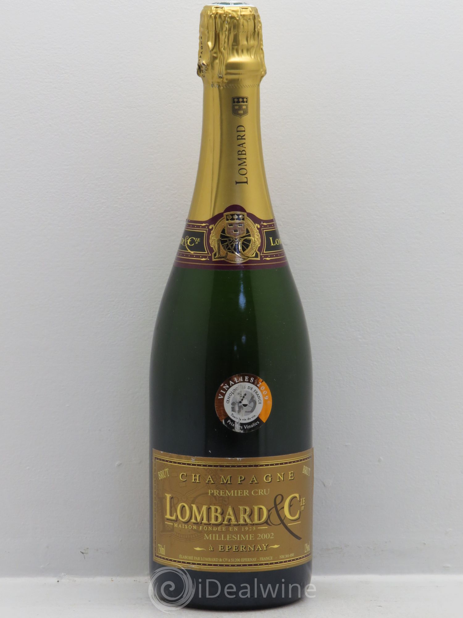 Champagne Lombart Collection Epernay 2002 - Posten von 1 Flasche - 0