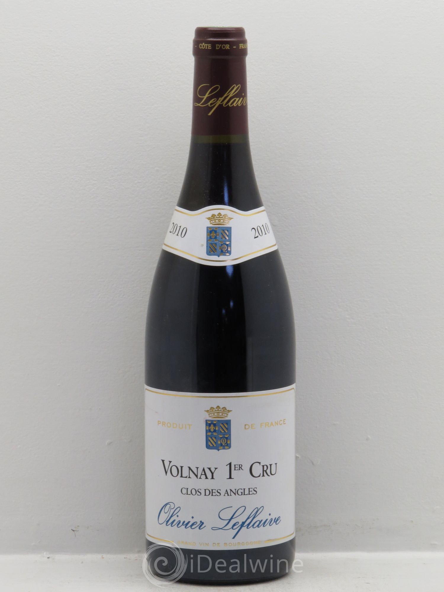 Volnay 1er Cru Clos des Angles 2010 - Lot de 1 bouteille - 0