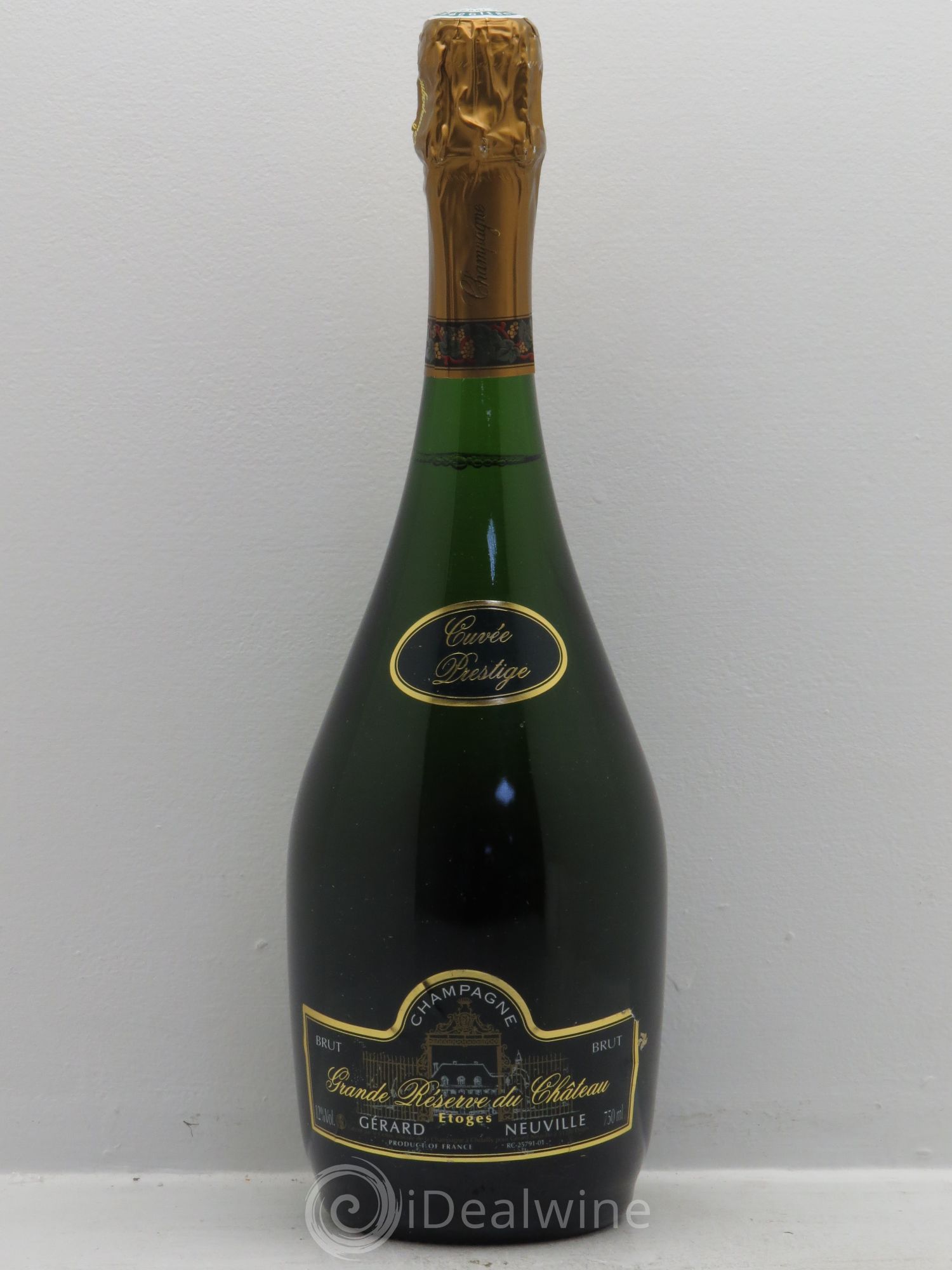Champagne Gérard Neuville - Cuvée Prestige élaboré par Nicolas Feuillate - Chouilly - Posten von 1 Flasche - 0