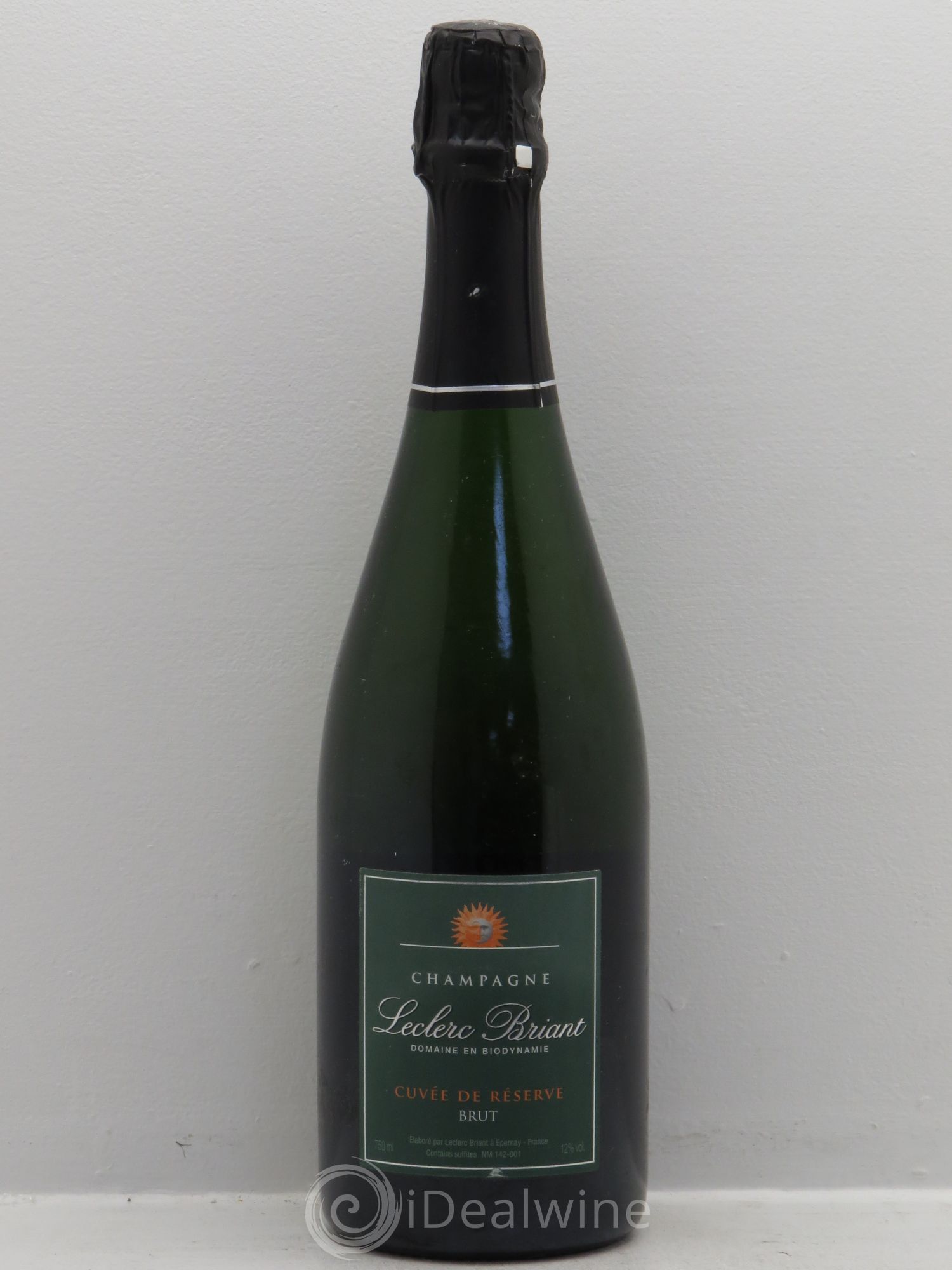 Champagne Leclerc Briant - Brut Reserve Epernay - Posten von 1 Flasche - 0