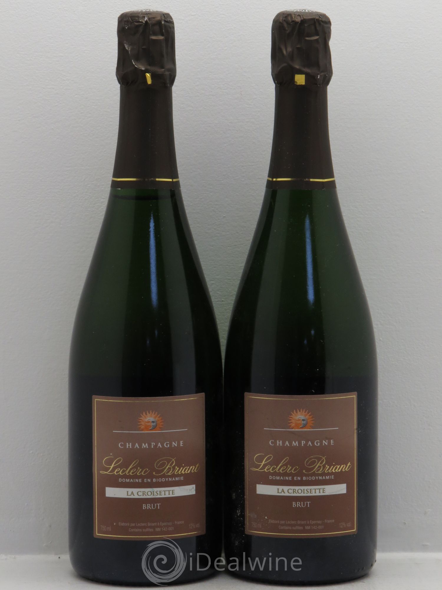 Champagne Leclerc Briant - La Croisette - Epernay - Posten von 2 Flaschen - 0
