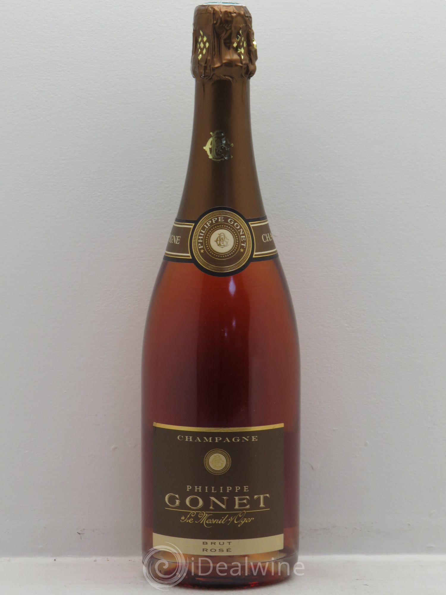 Rosé Brut Gonet Le Mesnil Sur Oger - Lot de 1 bouteille - 0