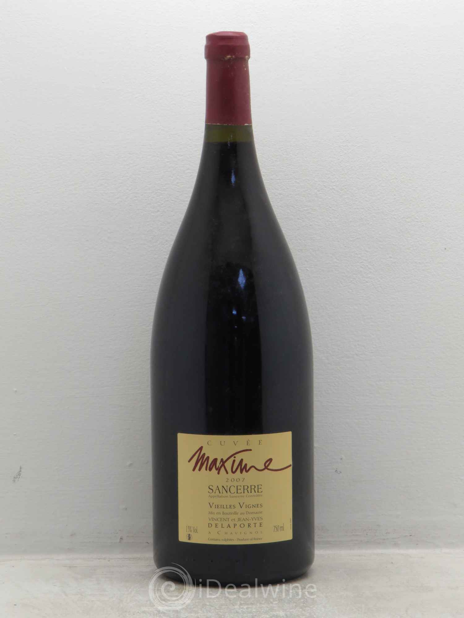 Sancerre Cuvée Maxime VV Vincent delaporte 2007 - Posten von 1 Magnum - 0