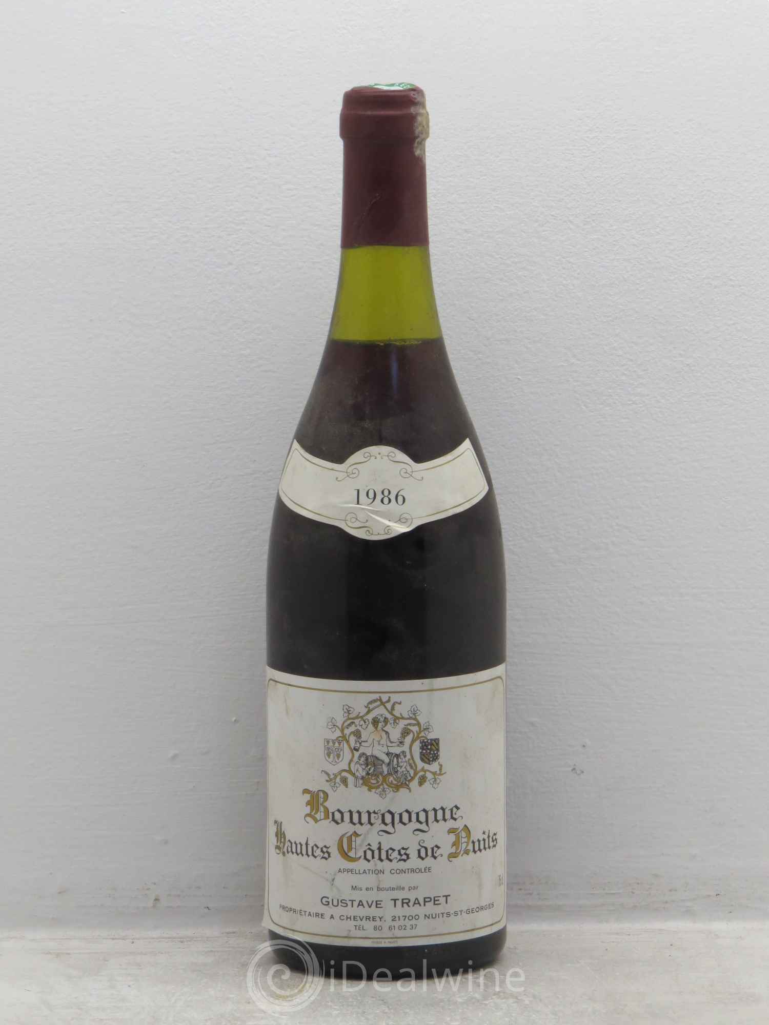 Hautes-Côtes de Nuits Gustave trapet 1986 - Lot de 1 bouteille - 0