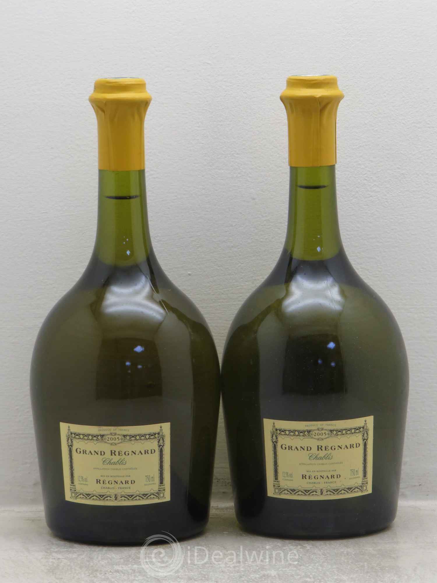 Chablis Grand Regnard Maison Regnard 2005 - Lot de 2 bouteilles - 0