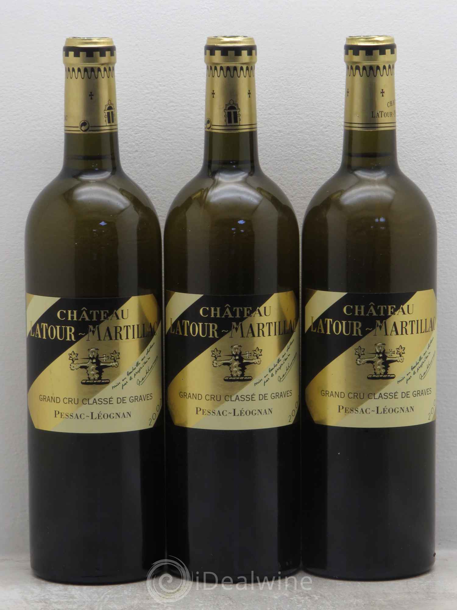 Château Latour-Martillac Cru Classé de Graves 2007 - Lot de 3 bouteilles - 0