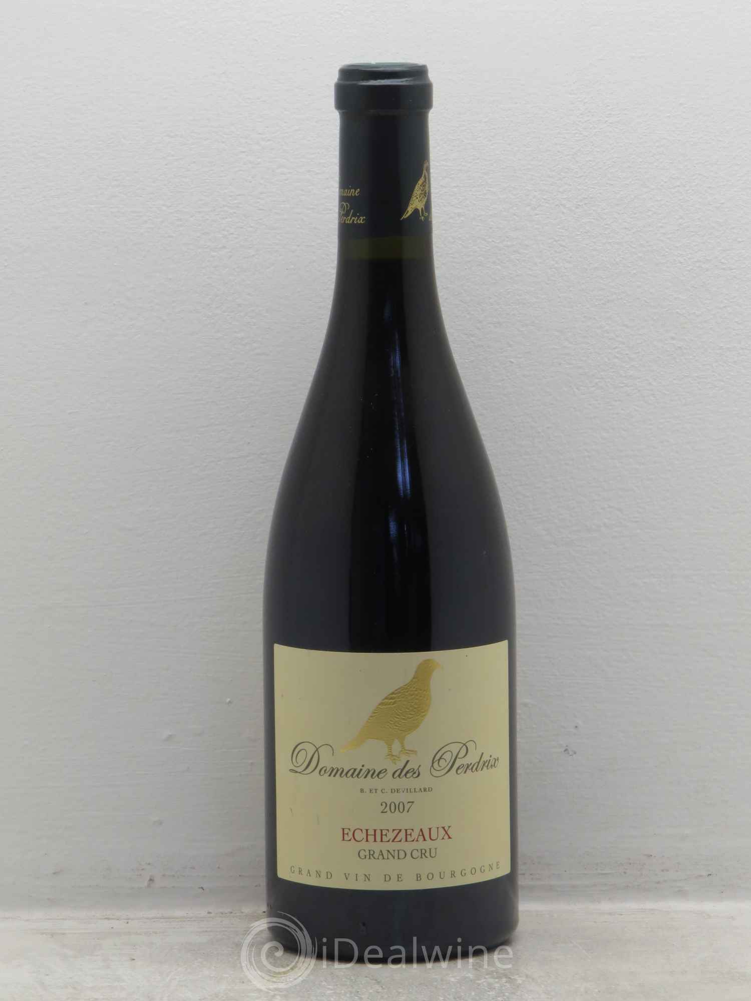 Echezeaux Grand Cru Perdrix (Domaine des) 2007 - Lot de 1 bouteille - 0