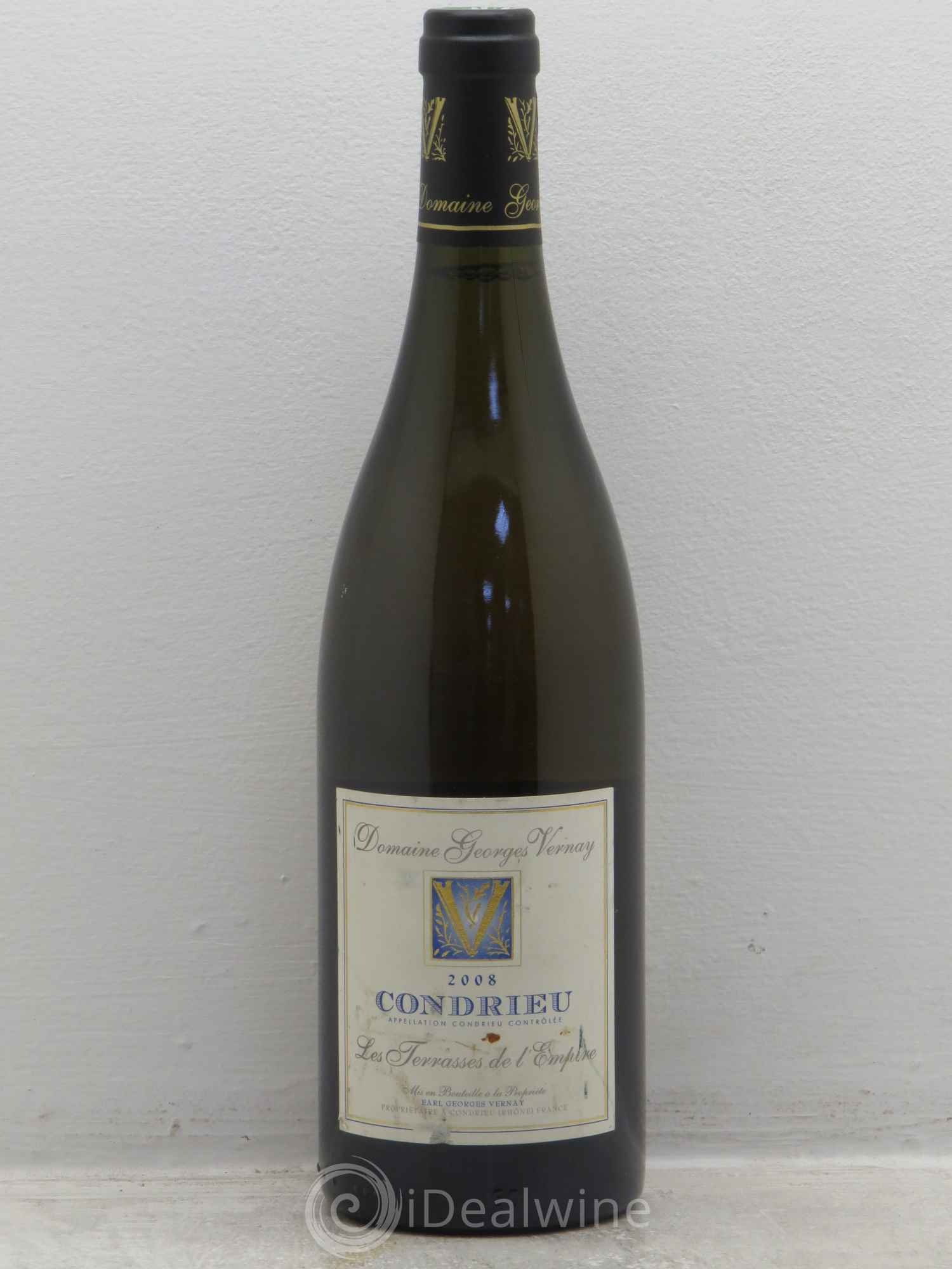 Condrieu Terrasses de l'Empire Georges Vernay 2008 - Lot de 1 bouteille - 0