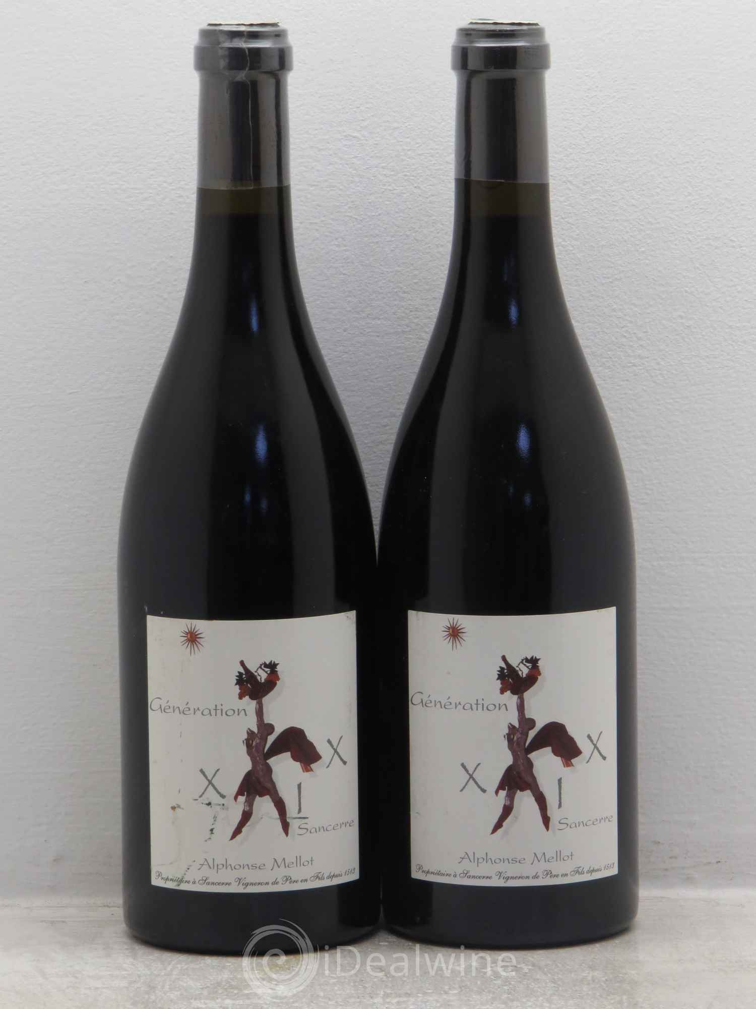 Sancerre Génération XIX Alphonse Mellot 2008 - Lot de 2 bouteilles - 0