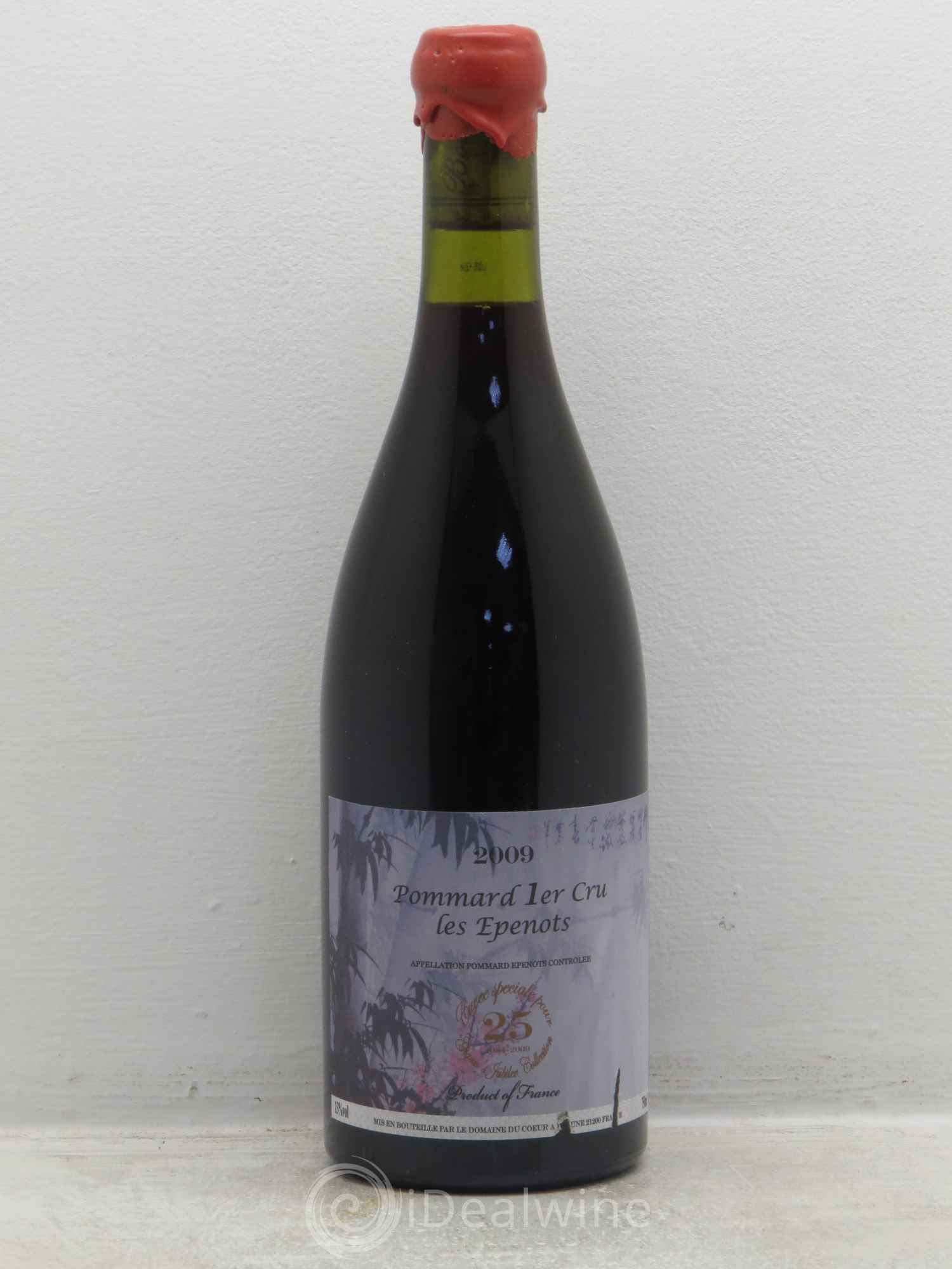 Pommard 1er Cru domaine du coeur 2009 - Posten von 1 Flasche - 0