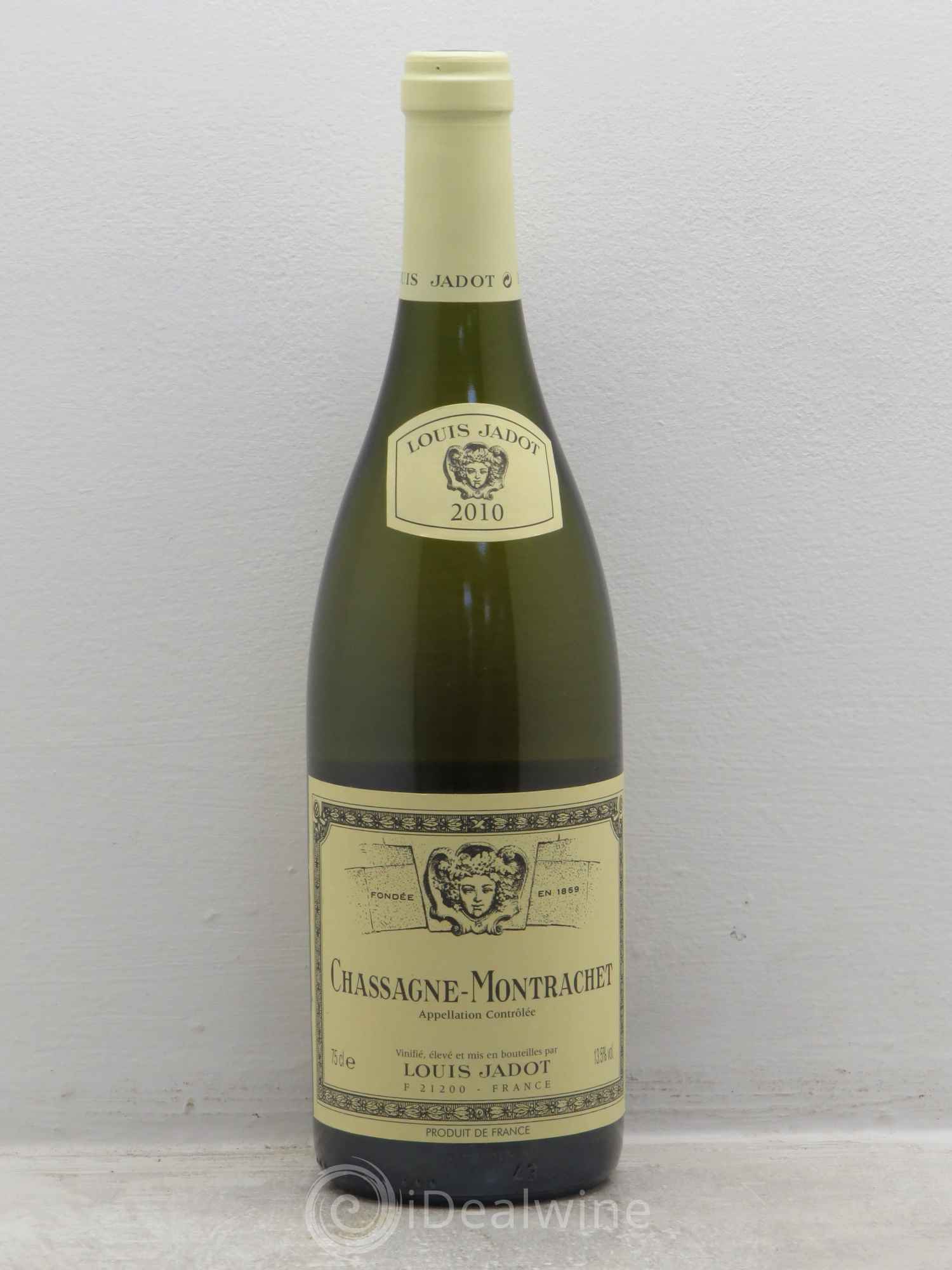Chassagne-Montrachet jadot 2010 - Posten von 1 Flasche - 0