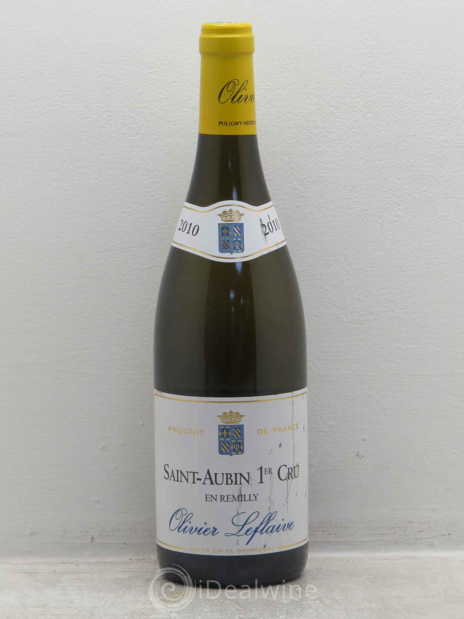 Saint-Aubin 1er Cru en remilly olivier leflaive 2010 - Posten von 1 Flasche - 0